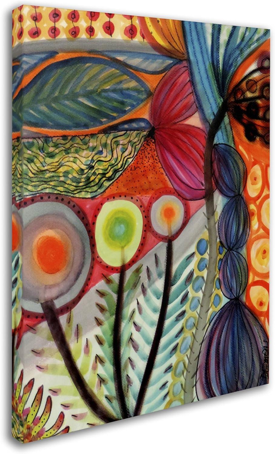 Trademark Fine Art -Sylvie Demers 'Vivaces' Canvas Art - 18''x24''
