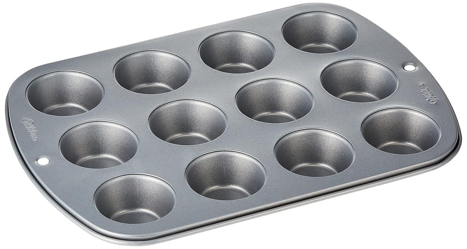 Wilton 3.4 in. W X 11.8 in. L Mini Muffin Pan Silver