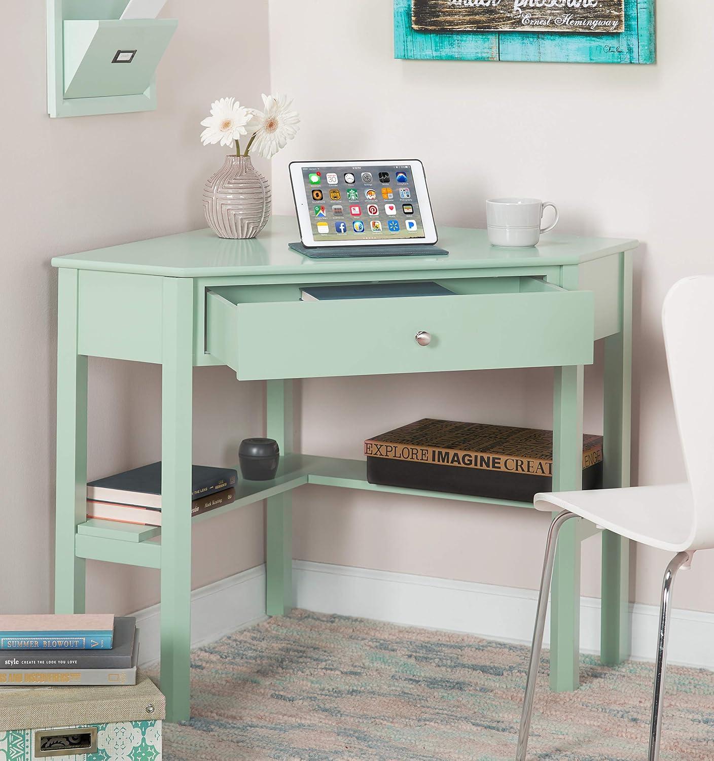 Medford Corner Desk with Drawer - Buylateral