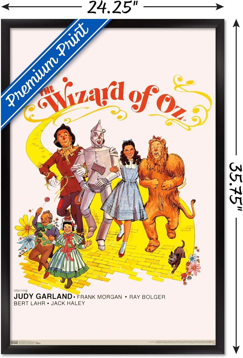 Trends International The Wizard Of Oz - Group Framed Wall Poster Prints