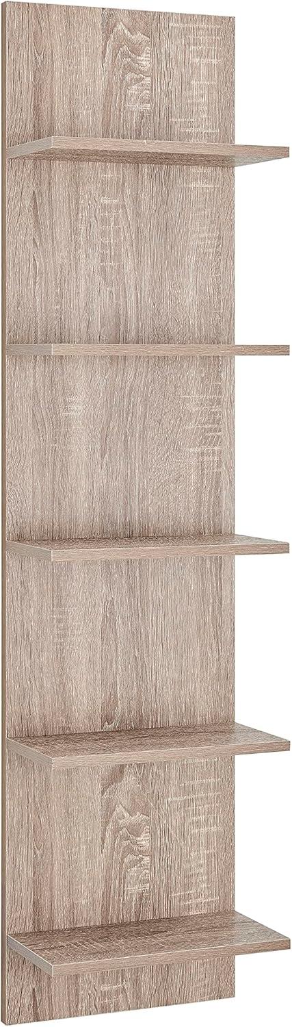 47" x 11.7" Wide Vertical Column Wall Shelf - Danya B.