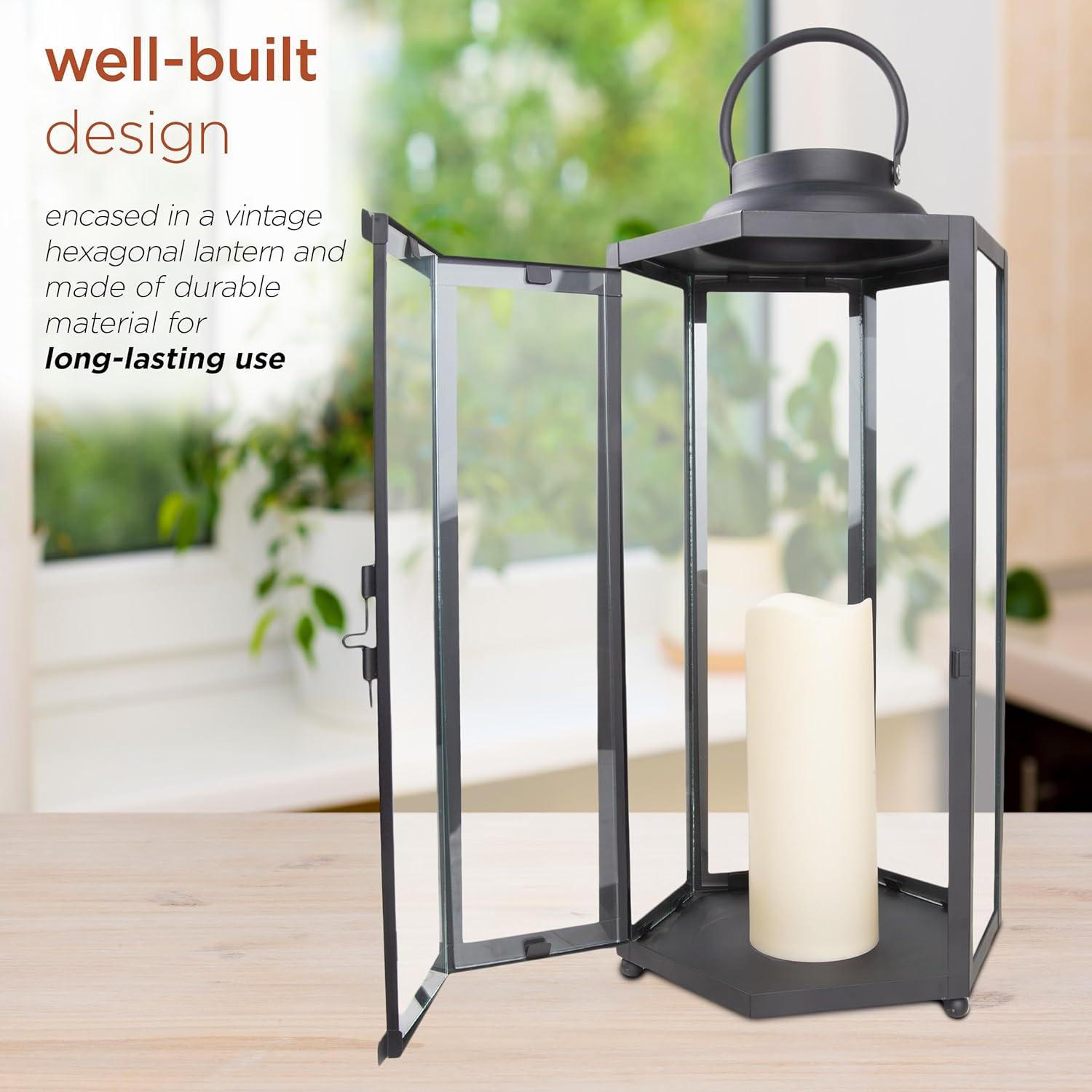 Battery Powered Outdoor Lantern