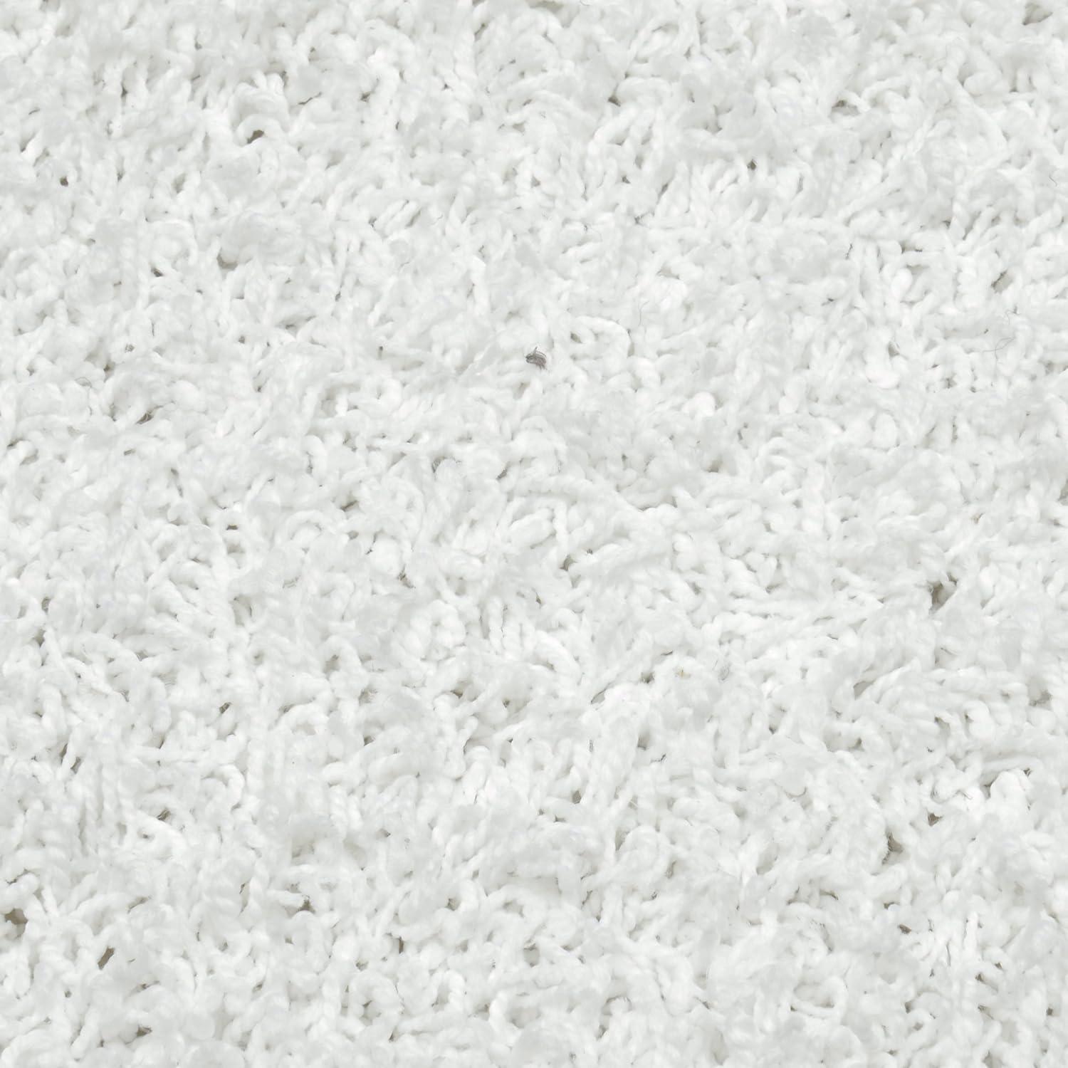 Garland Rug Southpointe Shag White Indoor Area Rug, 9' x 12'