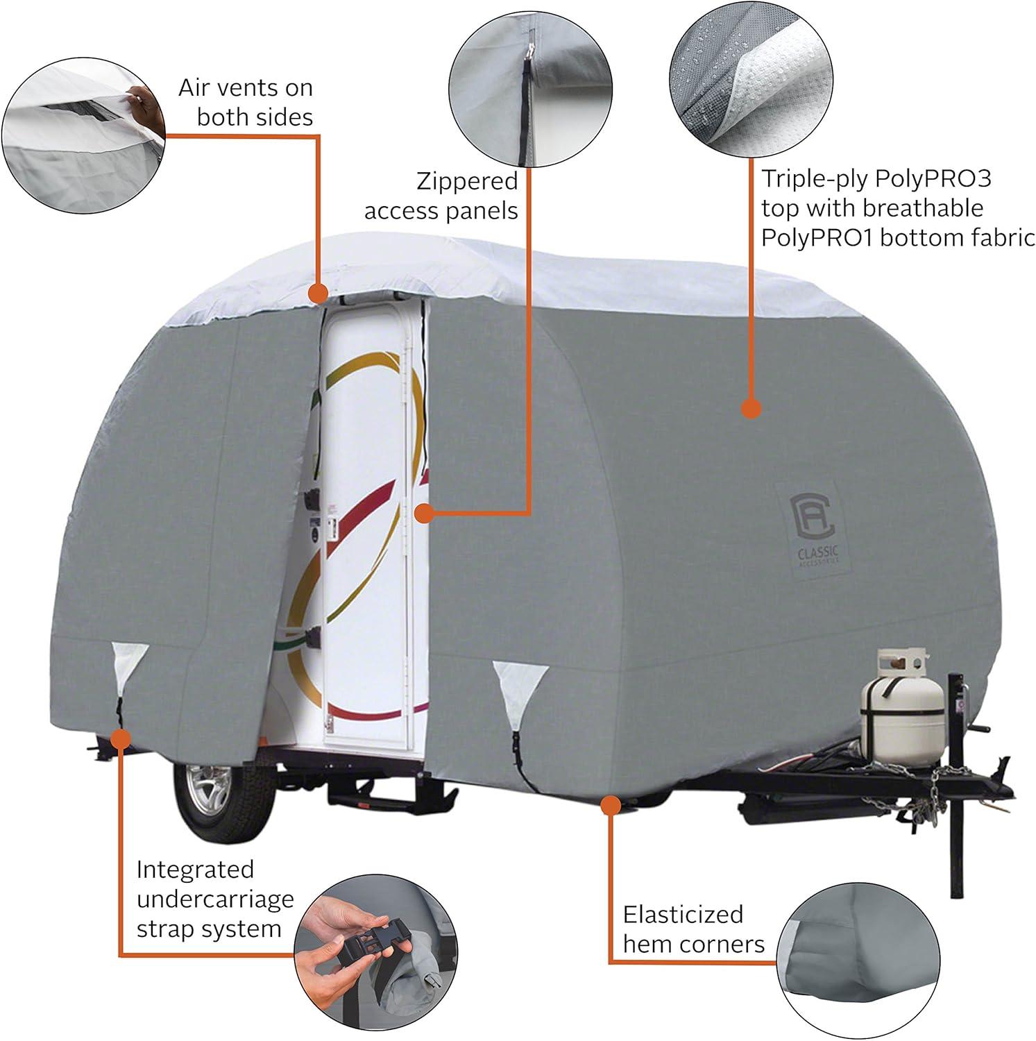 Elastic Mildew Resistant RV Cover By Classic Accessories