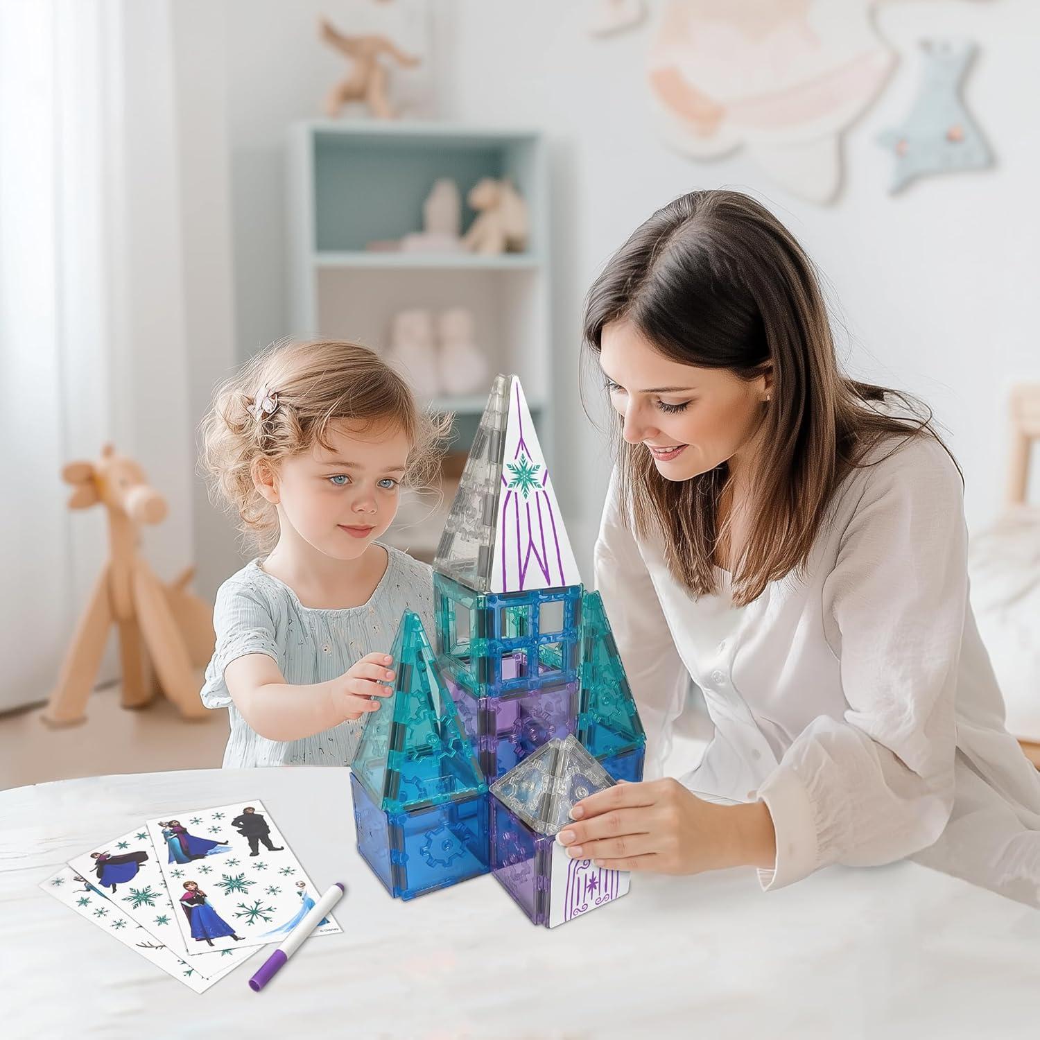 Tytan Disney Frozen 41-Piece Large Magnetic Tiles