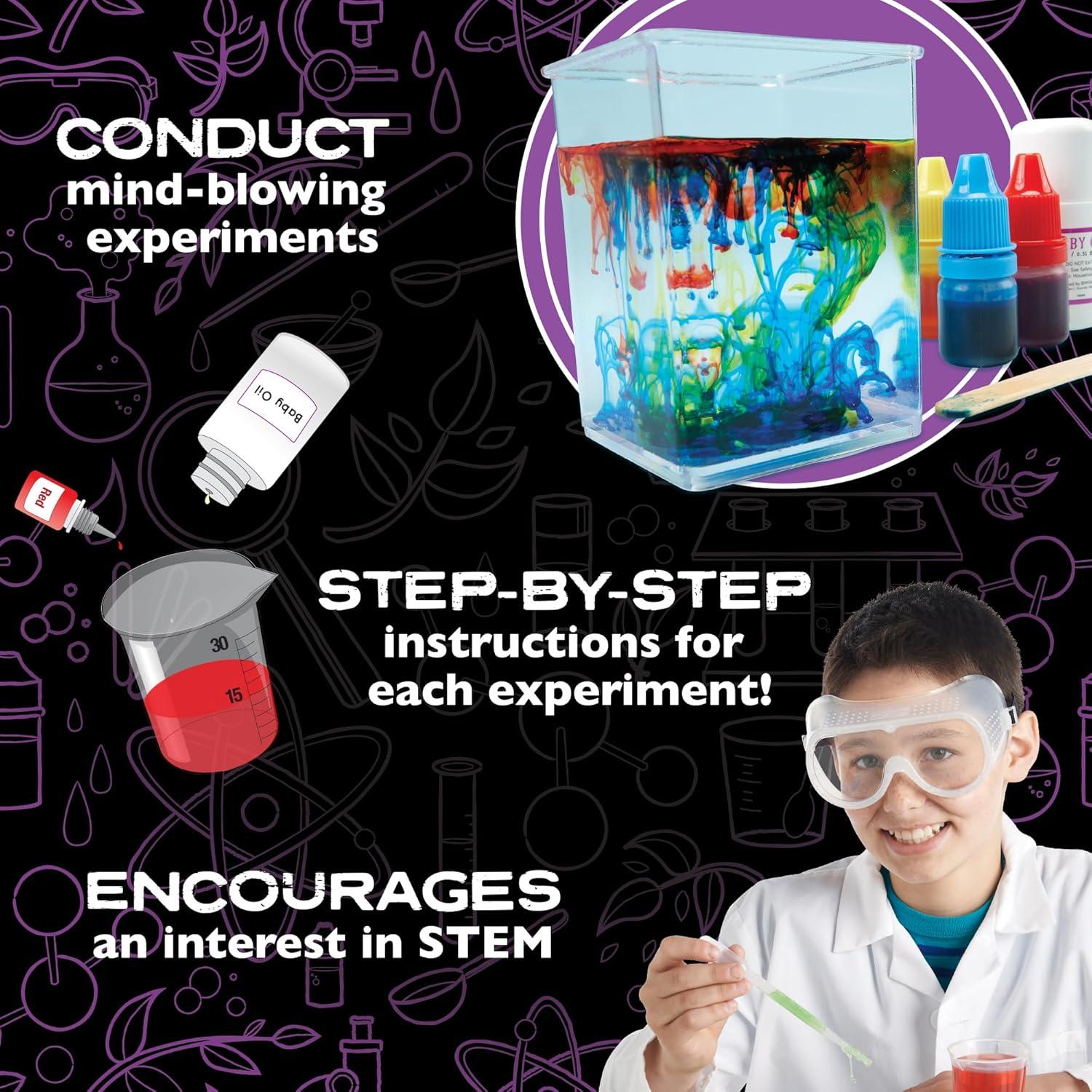 MindWare Science Academy: Zoom, Ooze & Explore Ultimate Lab 15+ Amazing Experiments for Teens & Kids Ages 8 & Up Over 40 Experiments with All Ingredients Included