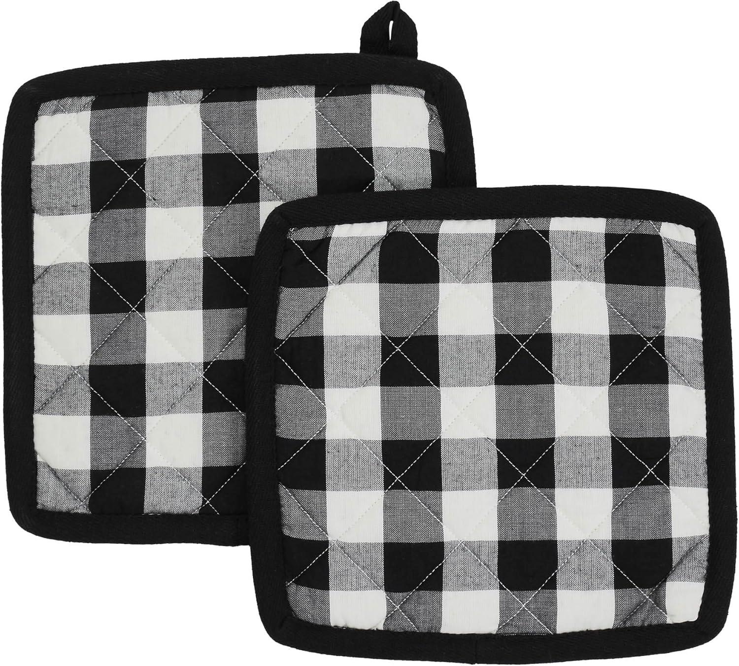 VHC Brands Annie Cotton Pot Holder Set