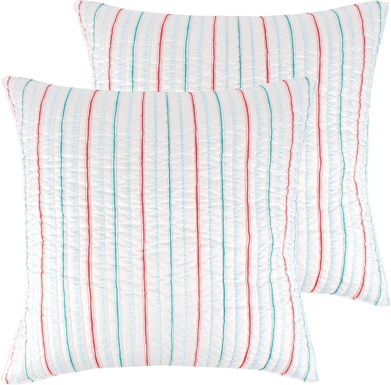 Merry & Bright Holiday Euro Sham Set - Two Euro Shams - Levtex Home