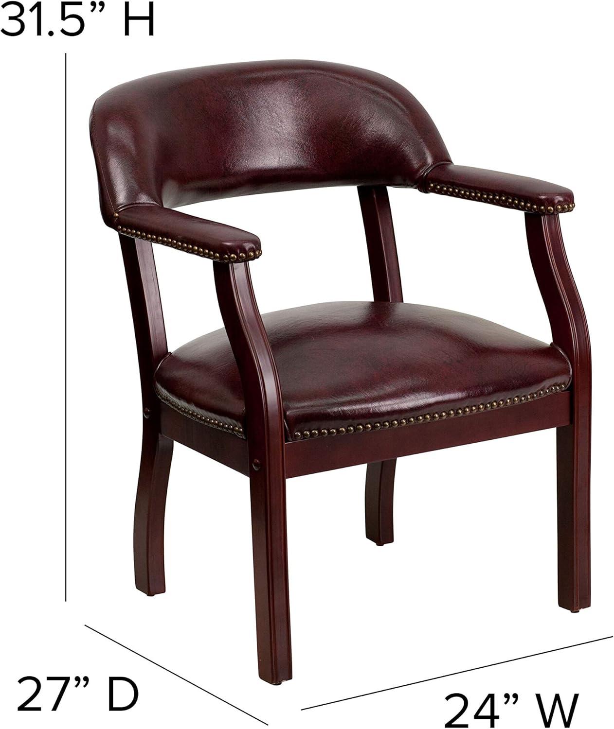 Flash Furniture Conference Chair with Accent Nail Trim