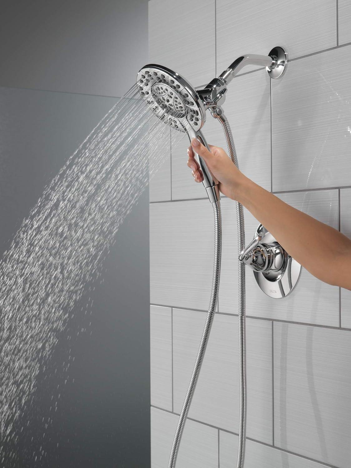 Arvo Single-Function Shower Faucet Set, Shower Trim Kit with In2ition Dual Shower Head and Valve