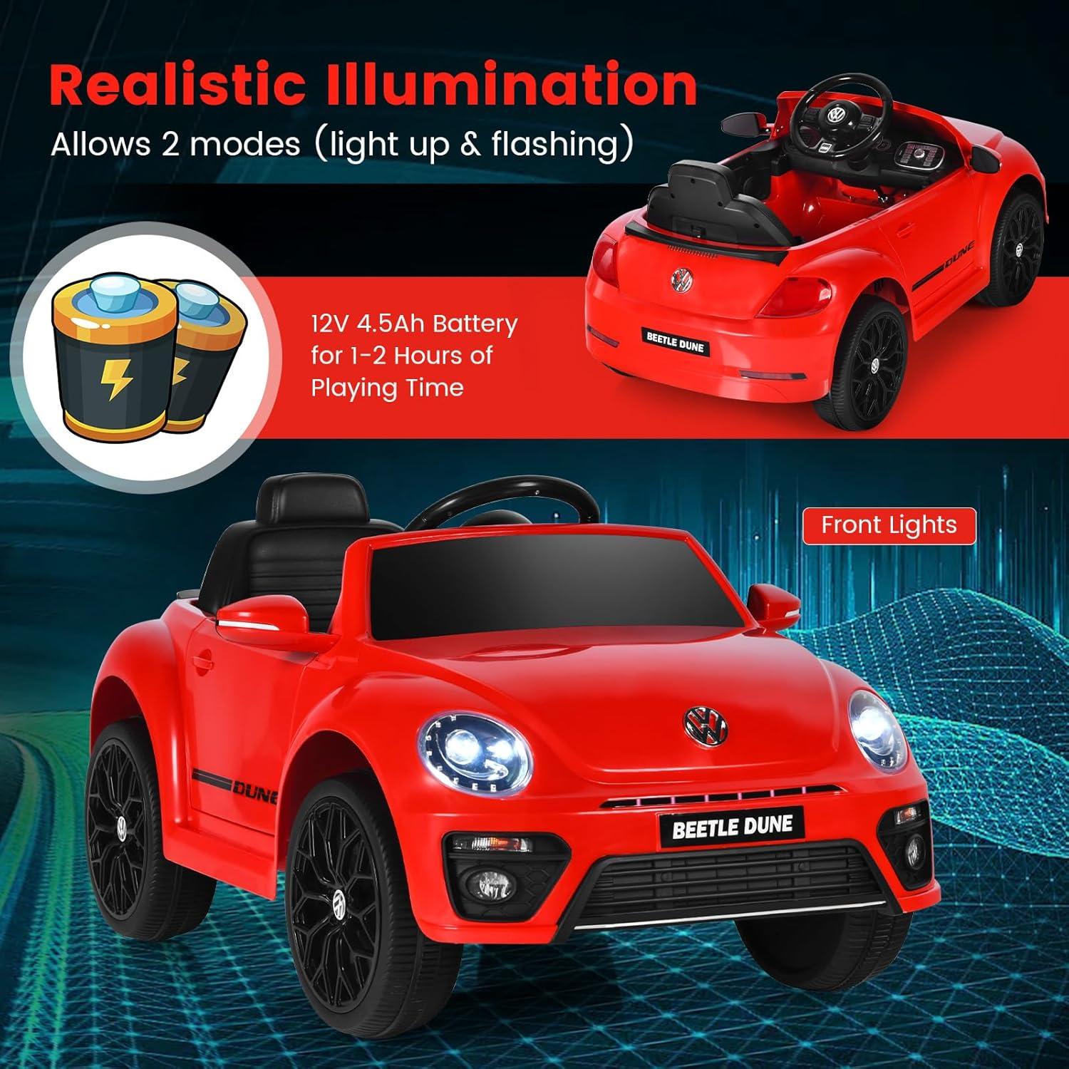 Costway Costway 1 Seater Battery Powered Ride On