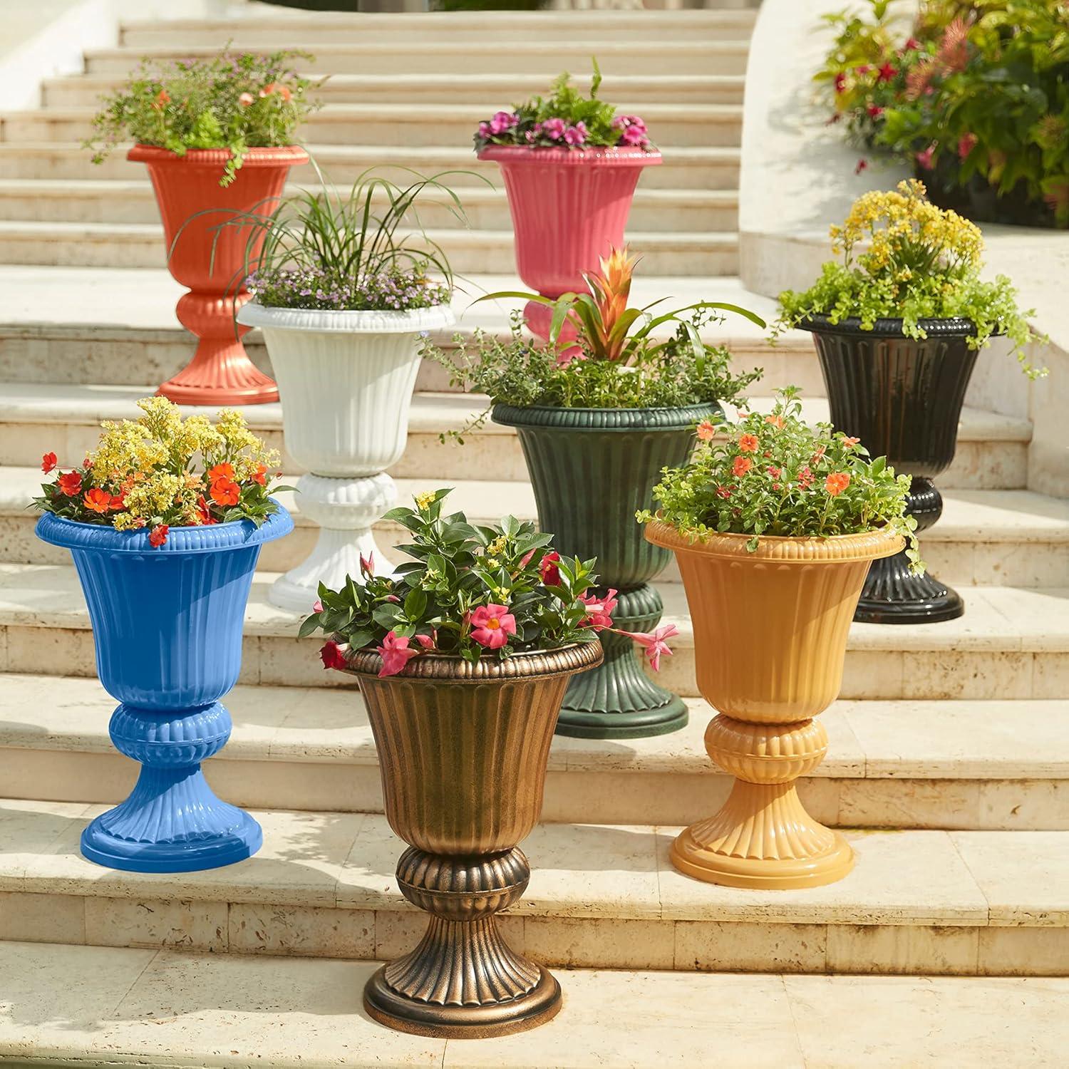 BrylaneHome Embry Resin Planter Urn