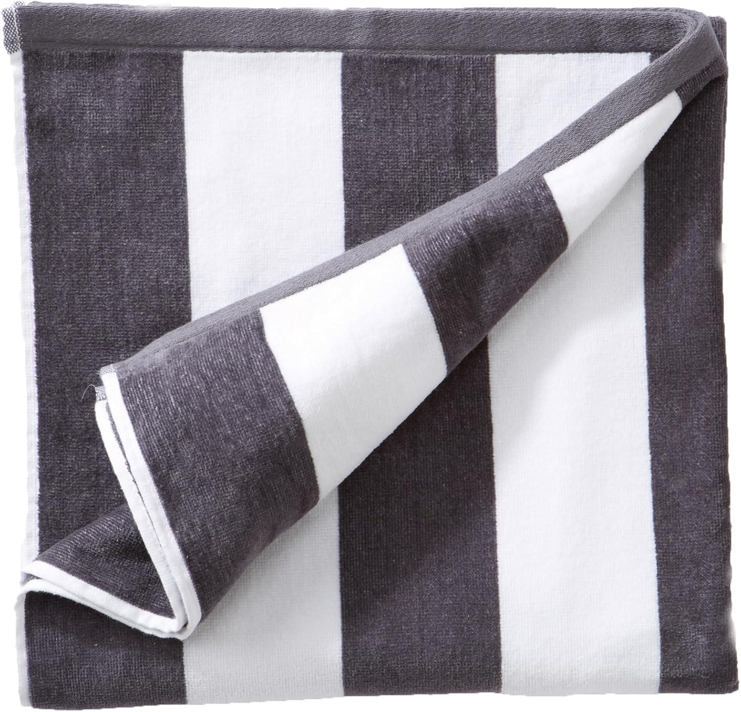 100% Cotton Absorbent & Quick-Dry Cabana Beach Towels