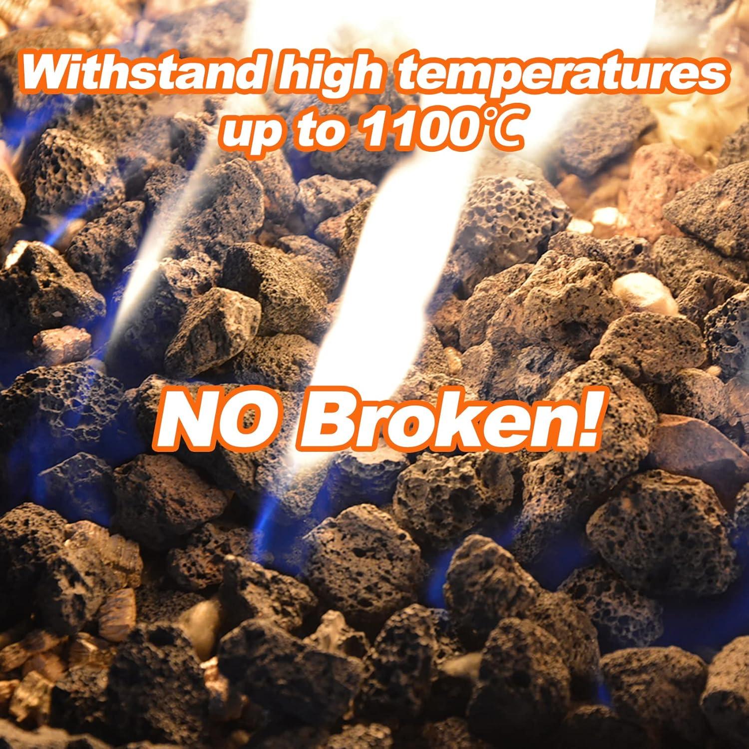 American Fireglass Lava Rock - 10 lbs.