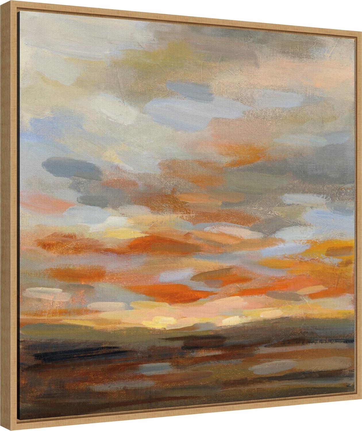 Amanti Art High Desert Sky II by Silvia Vassileva Canvas Wall Art Print Framed 22-in. x 22-in.