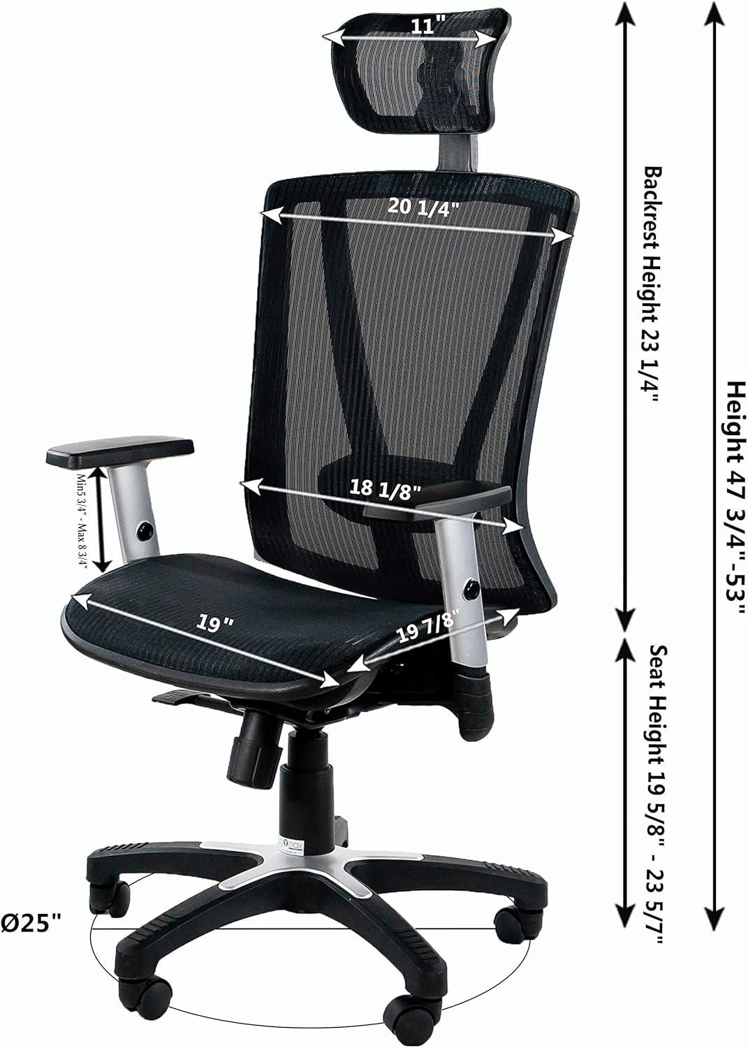 Stoltenberg Mesh Conference Chair with Headrest