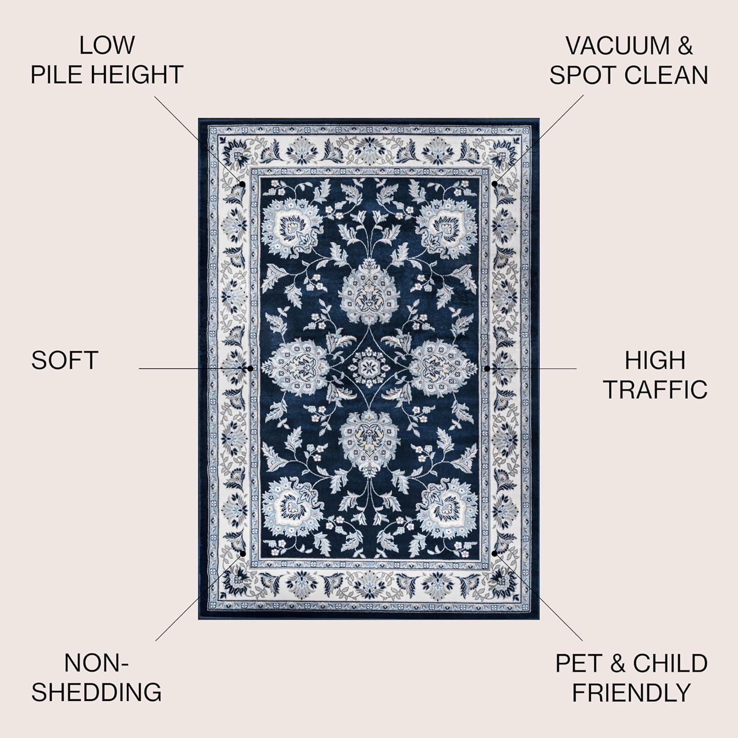 Cherie French Cottage Area Rug - JONATHAN Y