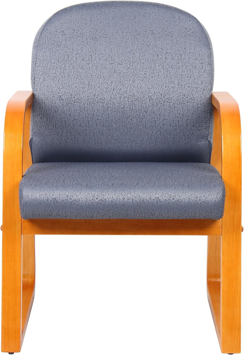 Mahogany Reception Chair - Boss Office Products