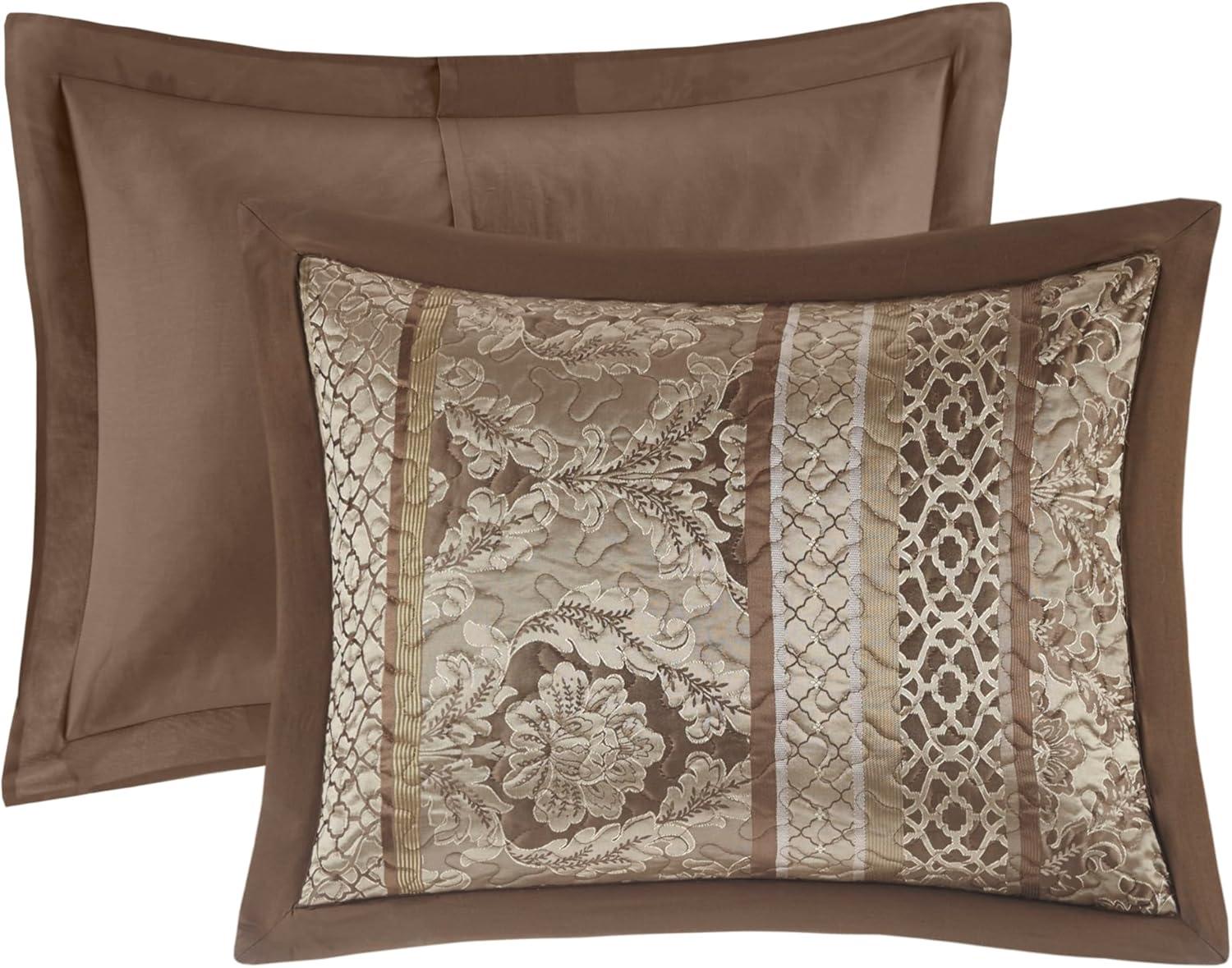 Bellagio 5 Piece Reversible Jacquared Coverlet Set
