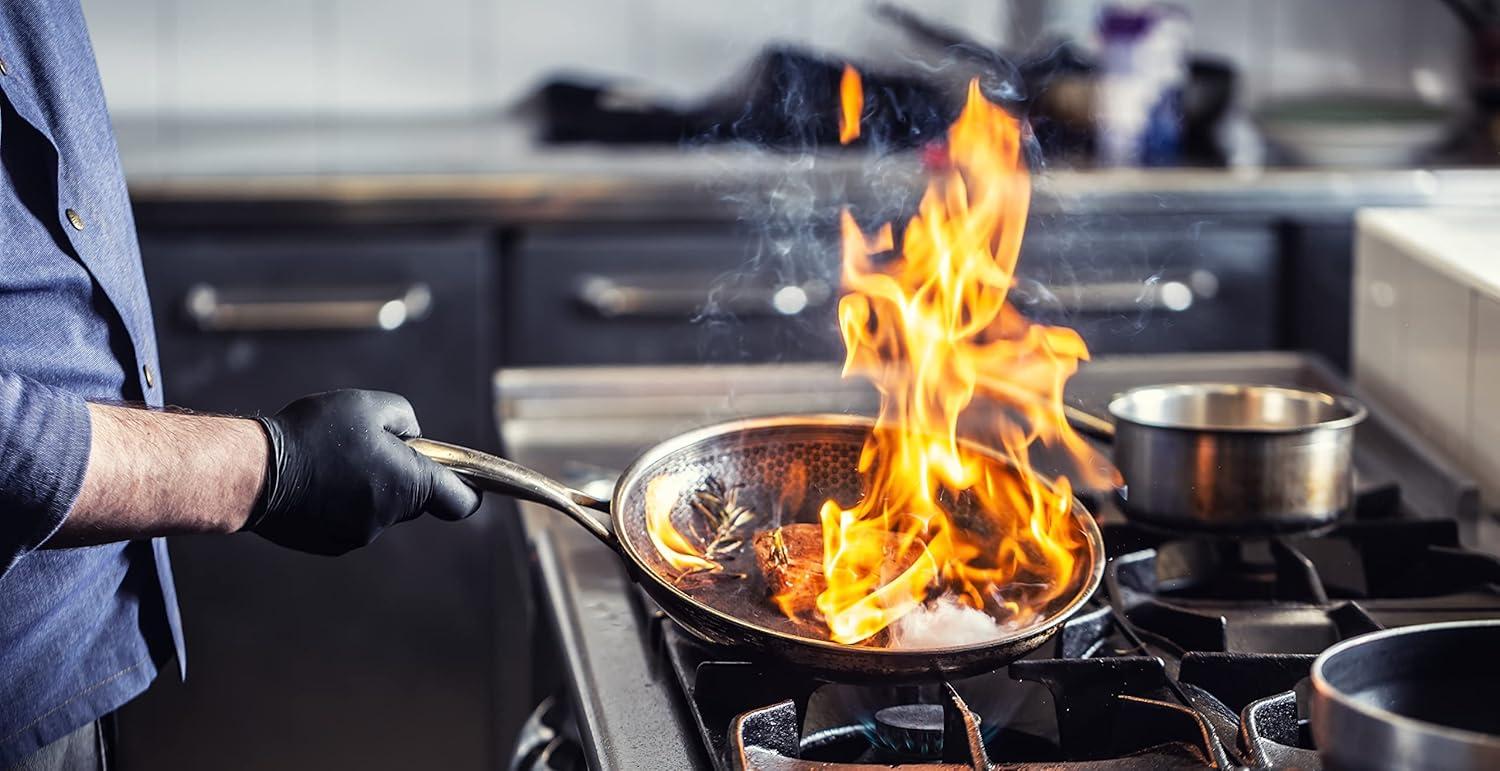 Frieling Black Cube Hybrid Quick Release Chefs Pan