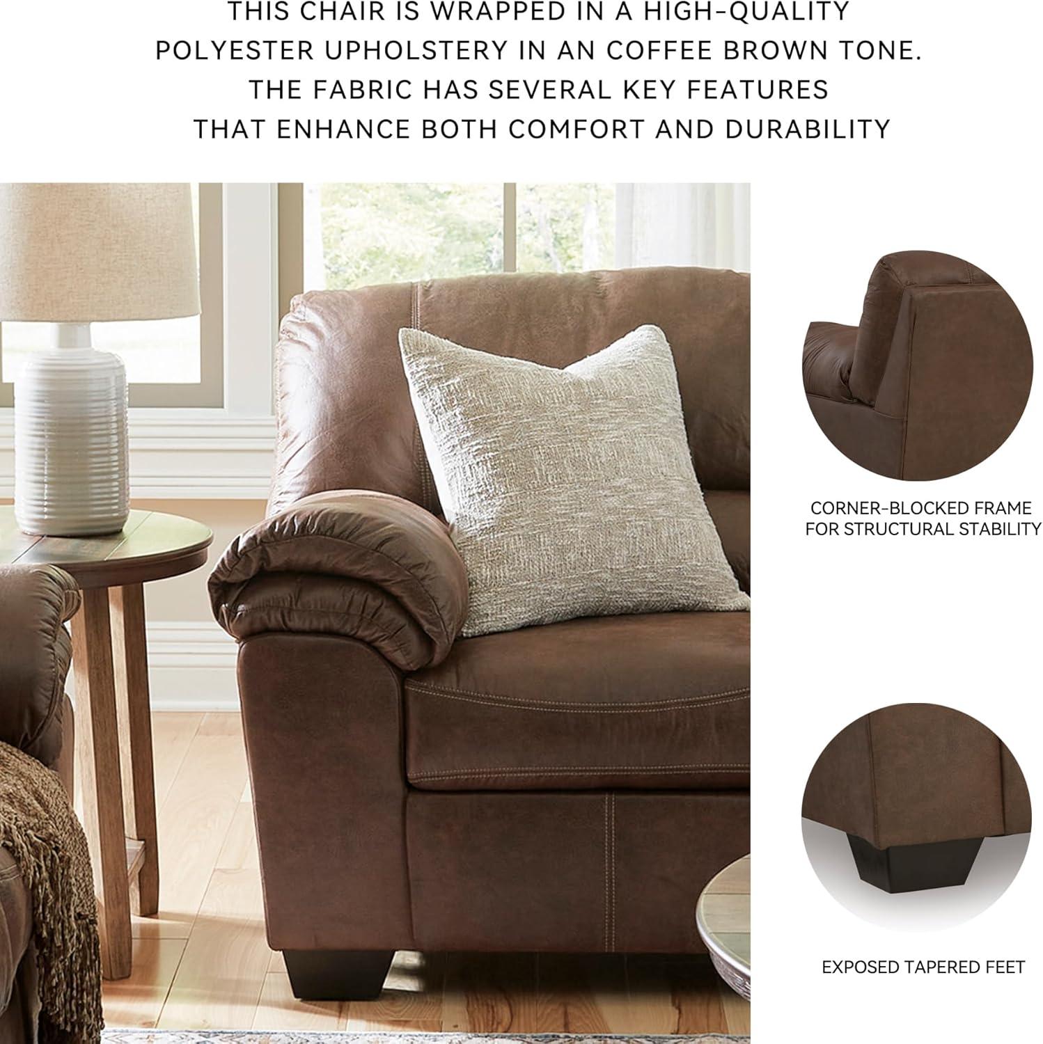 Antolin Faux Leather Armchair
