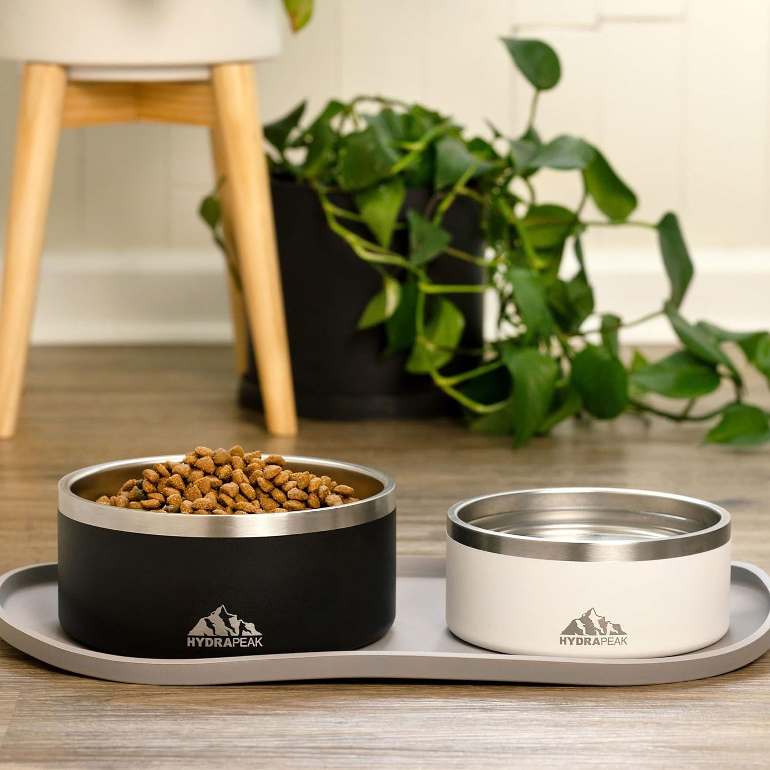 Hydrapeak Non Slip Stainless Steel Dog Bowl