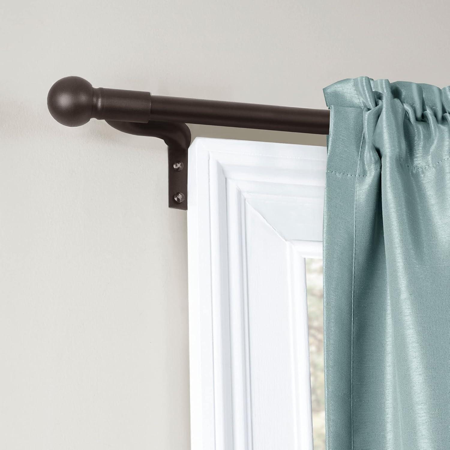 Doan Adjustable Single Curtain Rod