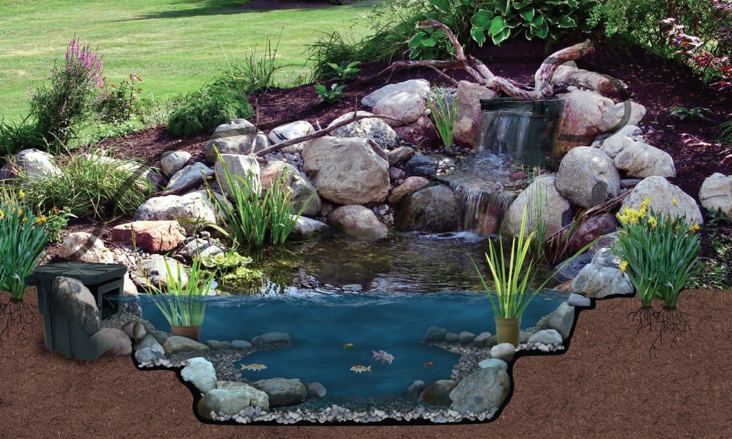 Atlantic Water Gardens Pond Filter & Waterfall Spillway 26-Inch Spillway