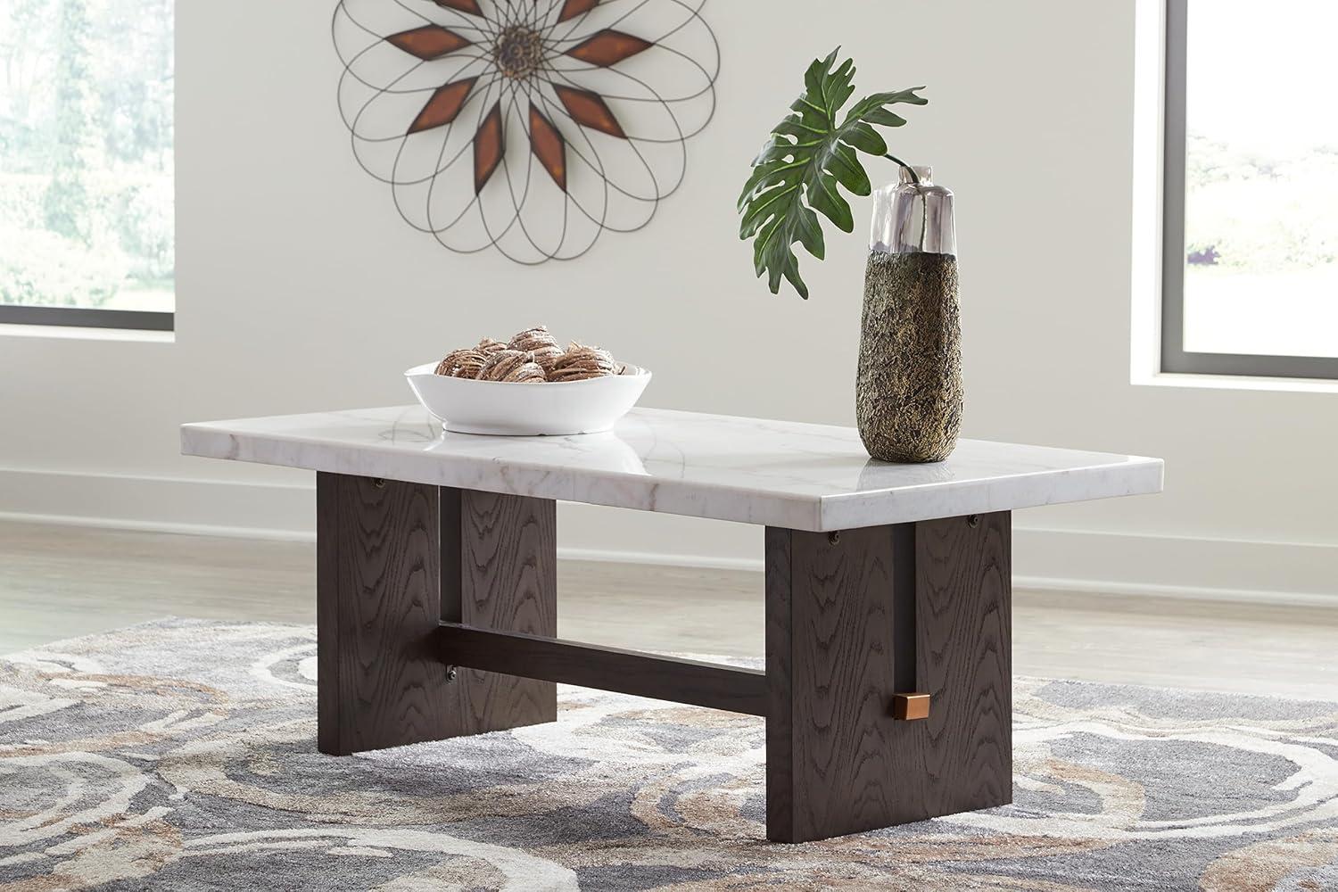 Burkhaus Trestle Coffee Table