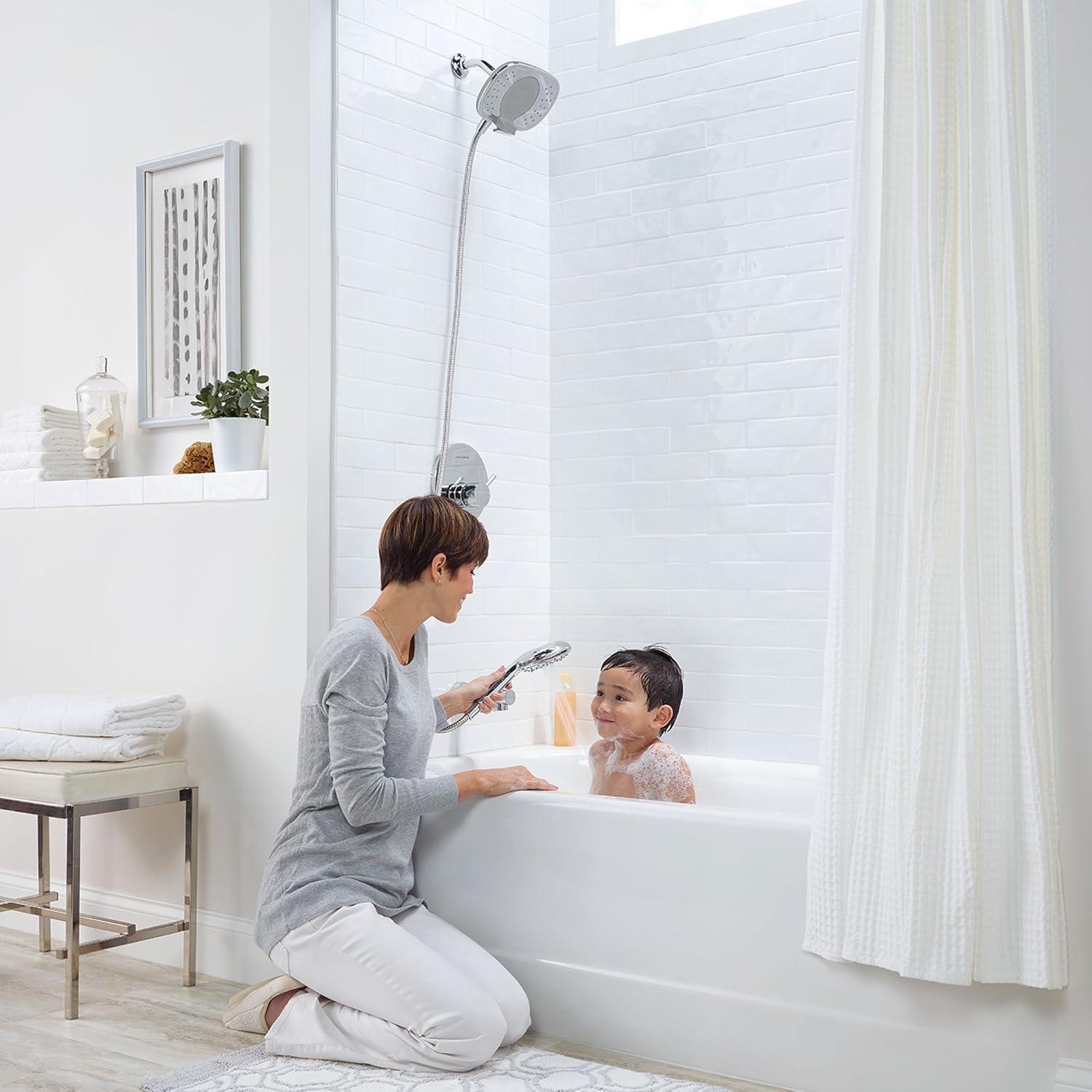 American Standard Spectra+ Duo 4-Function 2-in-1 Shower Head 2.5 GPM in Polished Chrome