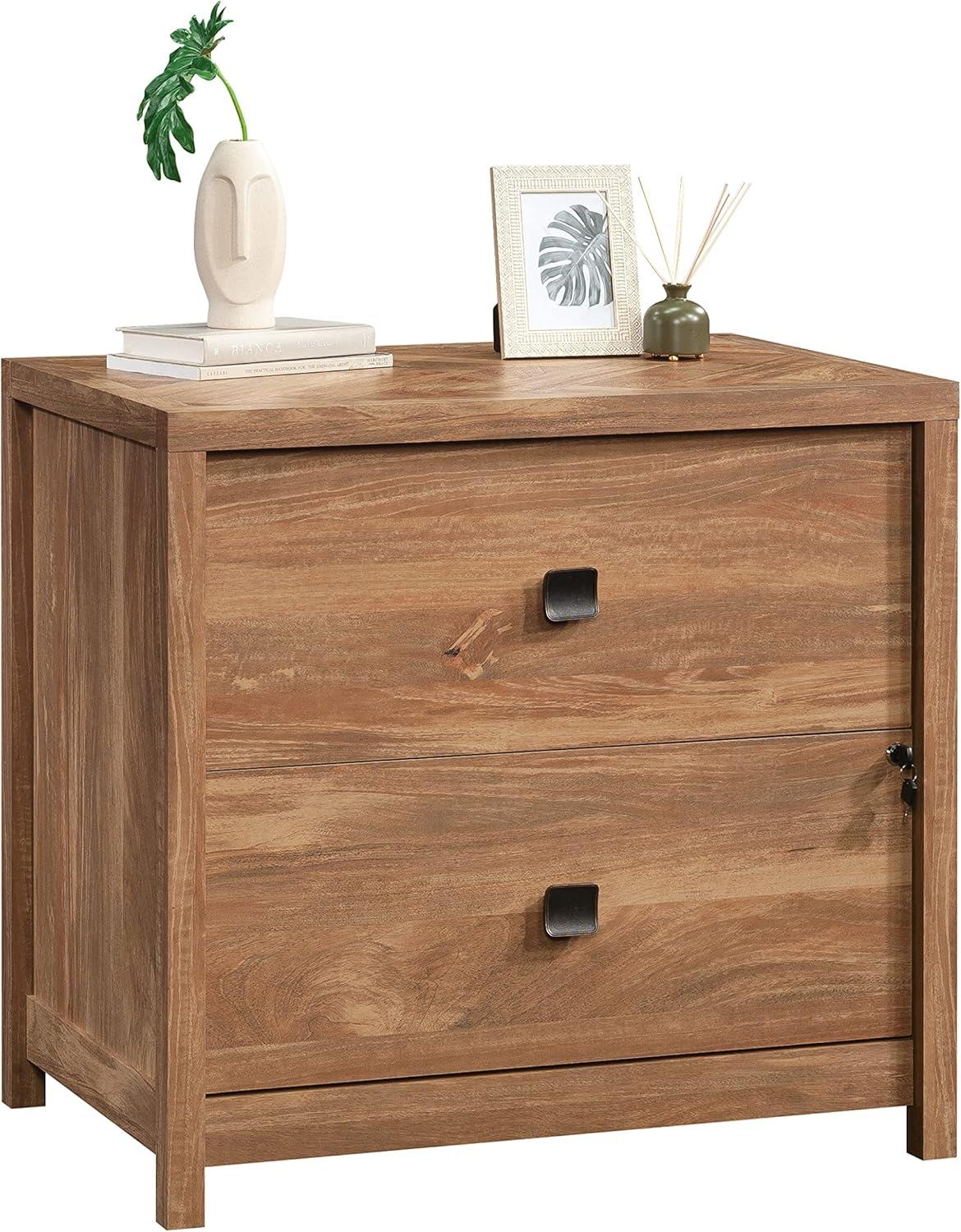 Sauder Cannery Bridge Lateral File Sindoori Mango: 5-Year Warranty, Laminate Finish, MDF, Metal Hardware, 2 Drawers