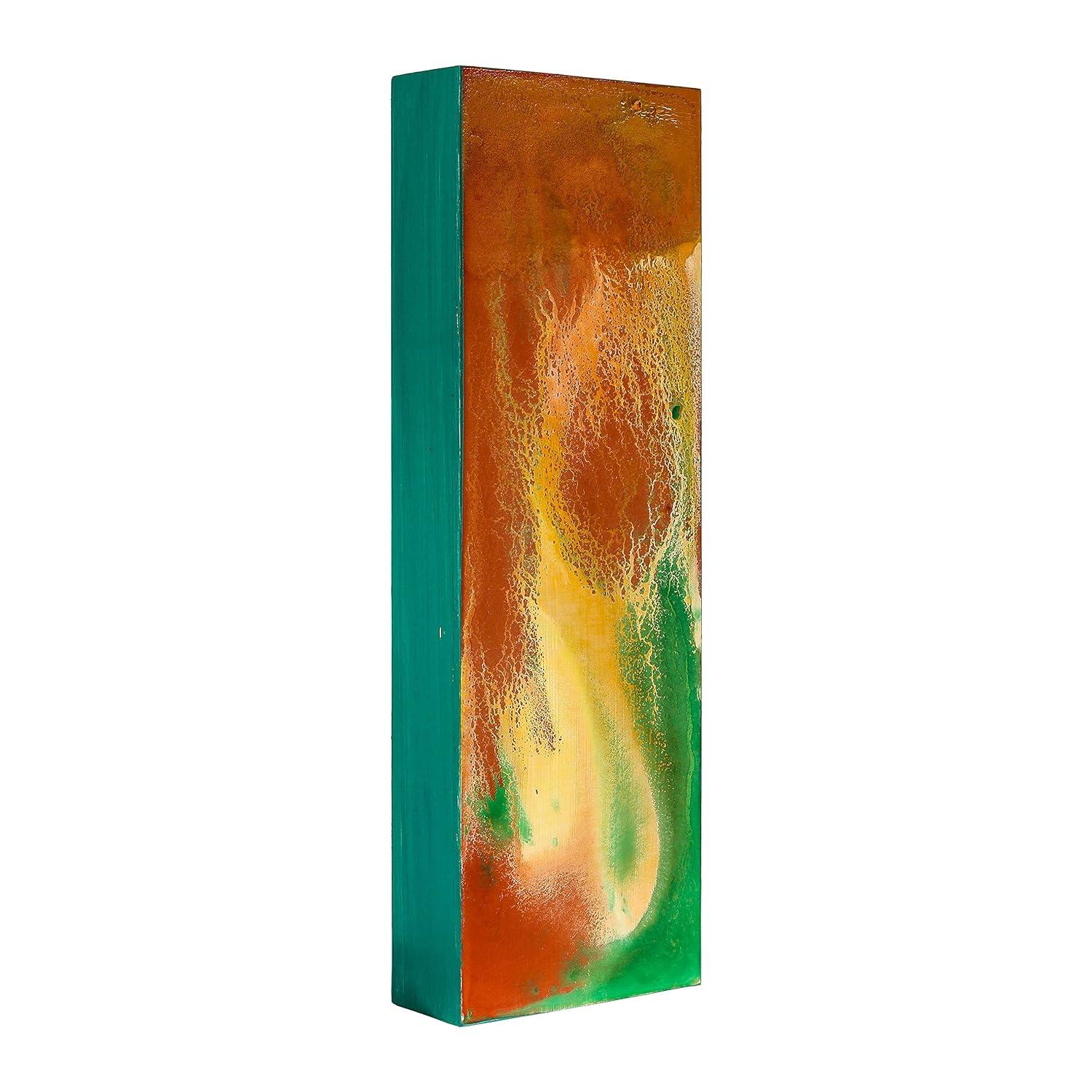 U.S. Art Supply 6" x 12" Unfinished Cradled Wood Panels for Painting, Gallery 1-1/2" Deep (4 Pack) - Artist Depth Wooden Wall Canvases - Mixed-Media Craft, Acrylic, Oil, Encaustic, Paint Pouring