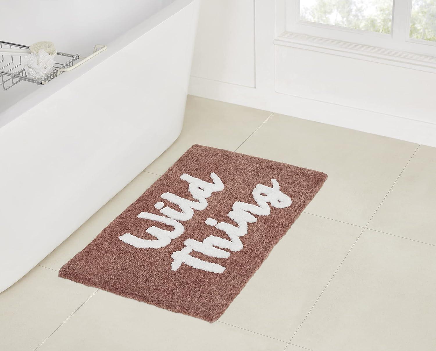 Jade & Oake Wild Thing Tufted Bath Rug, 20" x 32"