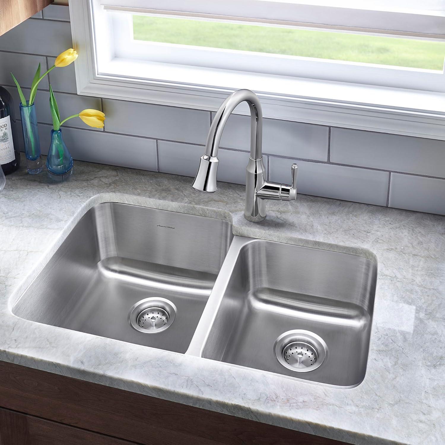 Danville 31x20 In Undermount Double-Bowl Residential Kitchen Sink