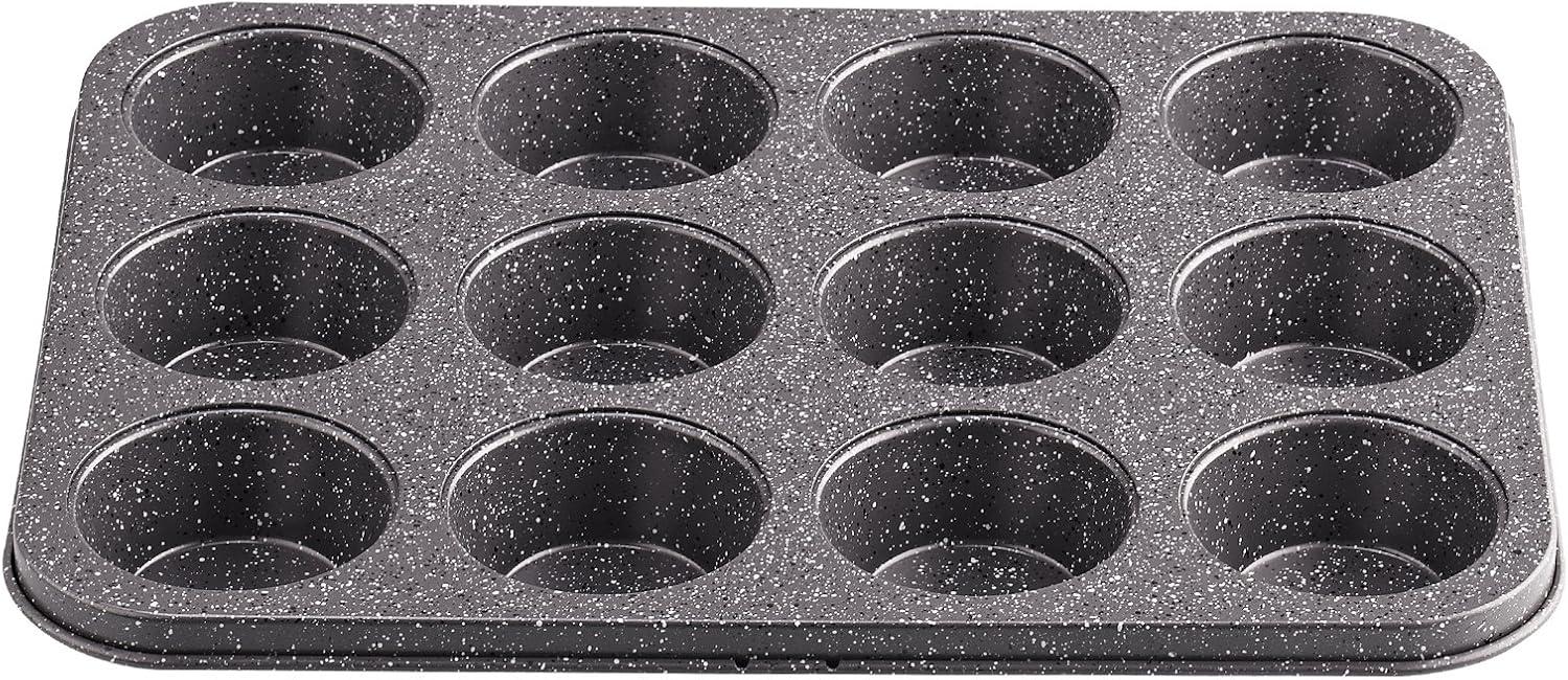 Black Heavy Gauge Nonstick 6-Piece Bakeware Set