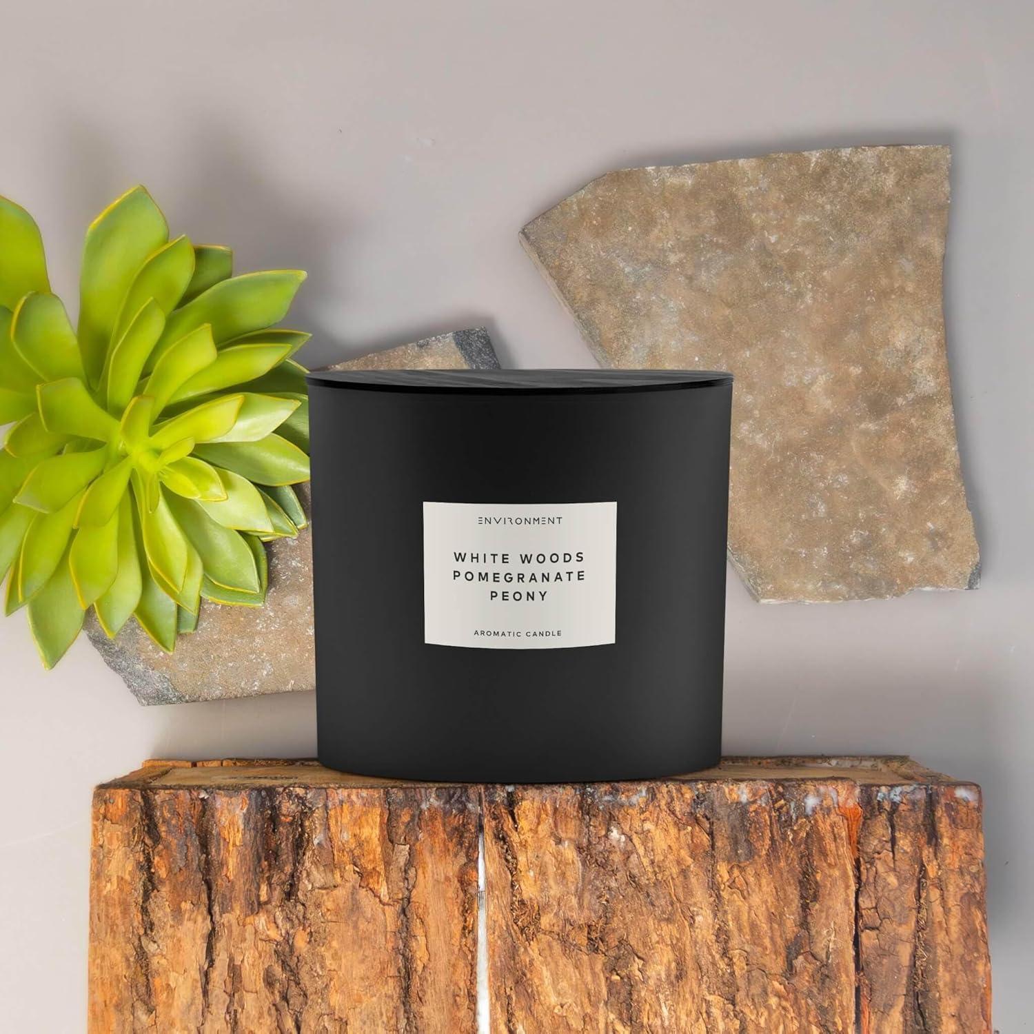 55oz White Woods | Pomegranate | Peony Candle (Inspired by The Aria Hotel®)