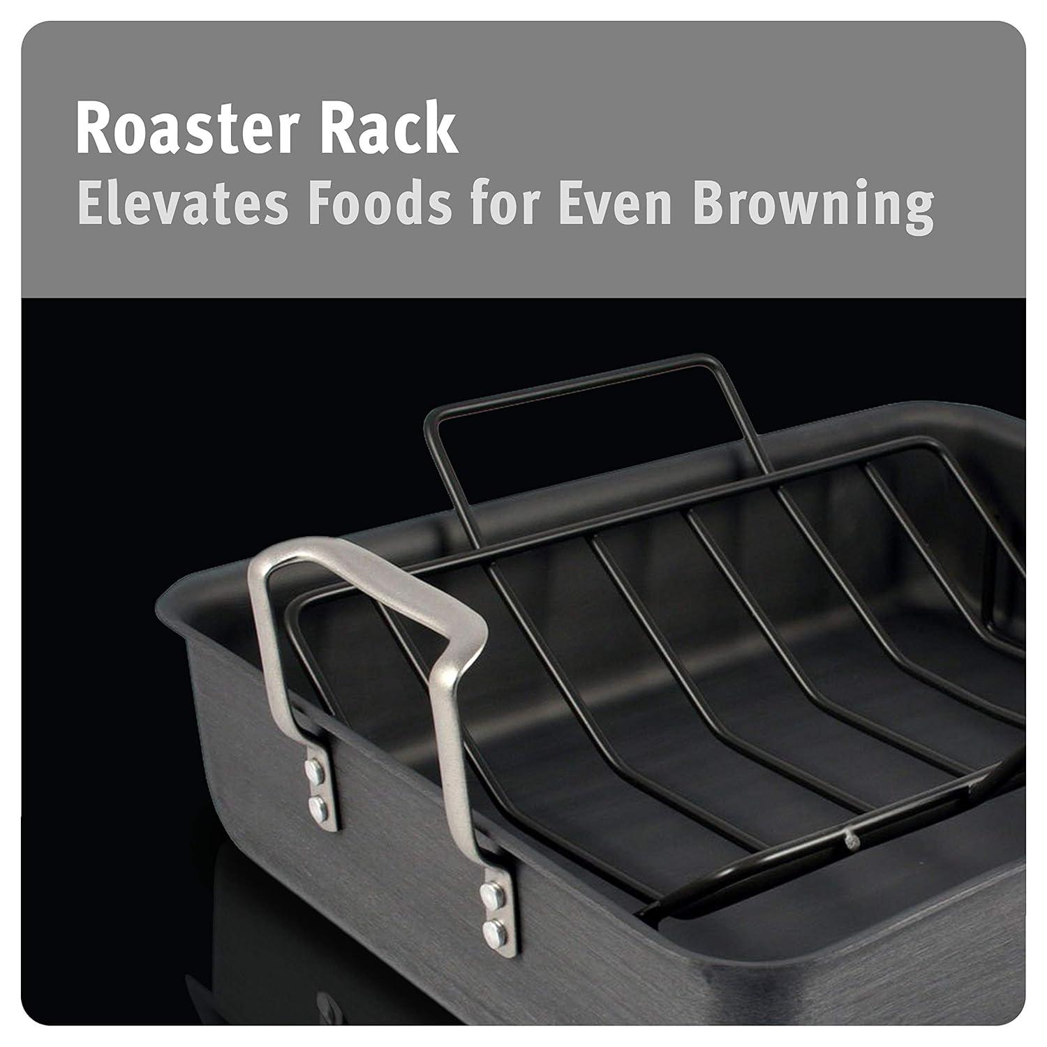 Calphalon Classic 16-Inch Roaster with Nonstick Rack