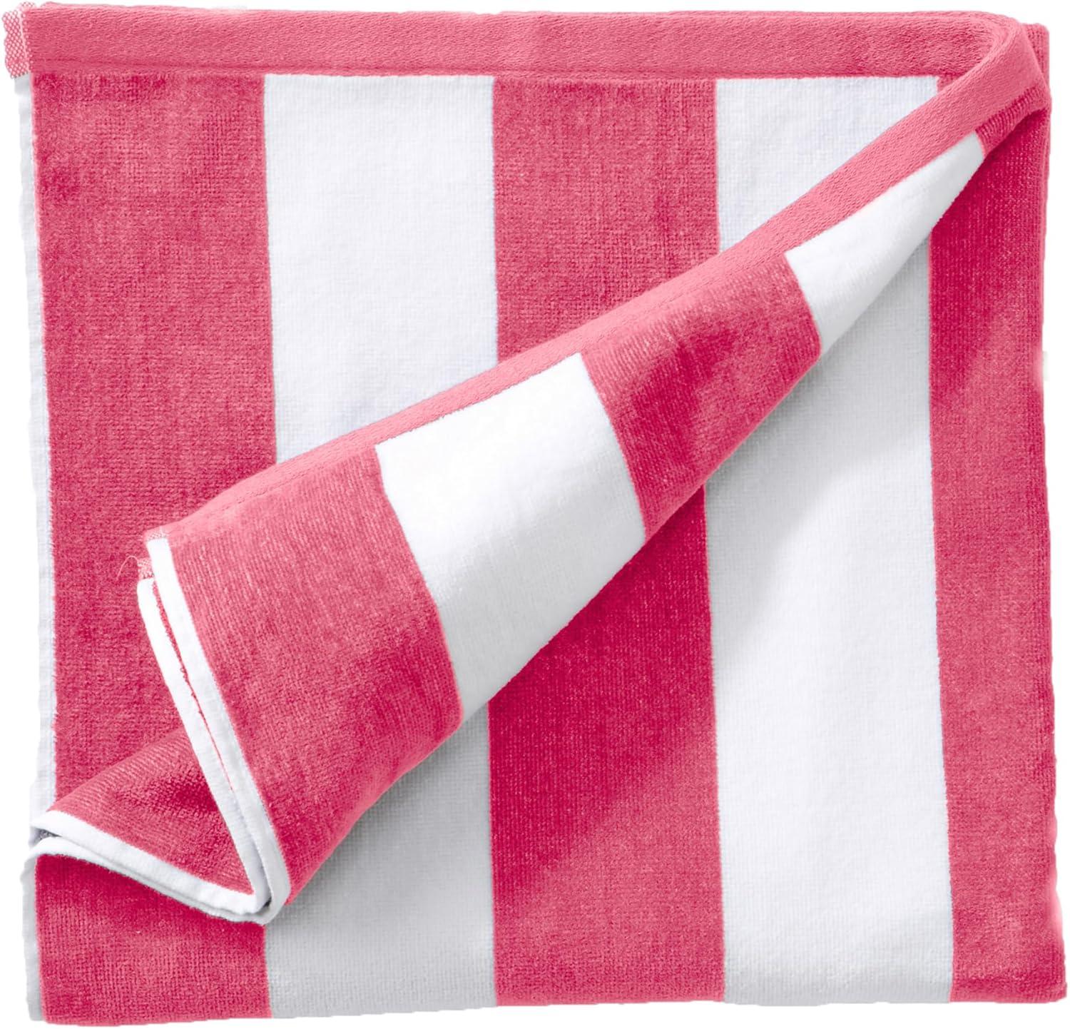 100% Cotton Absorbent & Quick-Dry Cabana Beach Towels