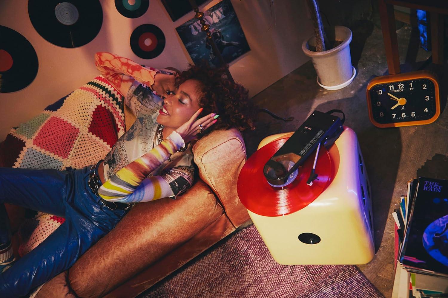 Audio-Technica Sound Burger Portable Bluetooth Turntable