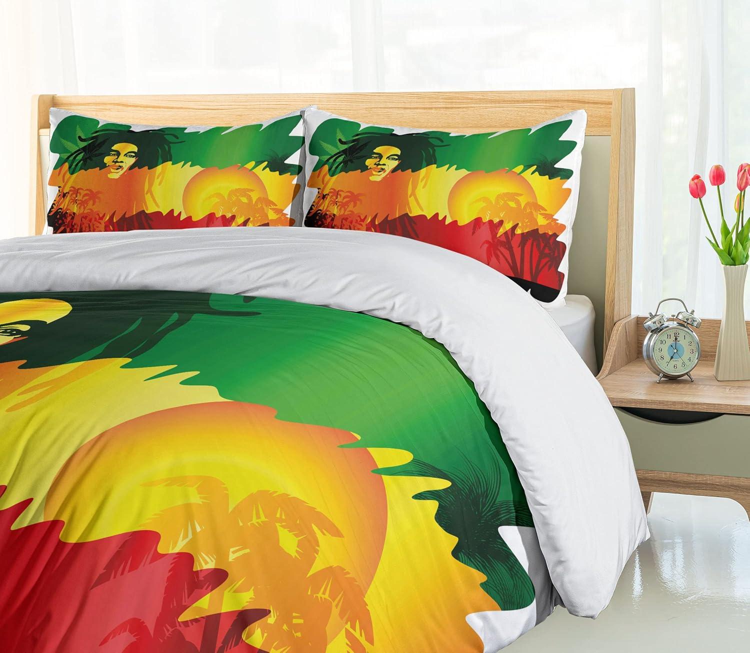 Rasta Modern & Contemporary Duvet Cover Set