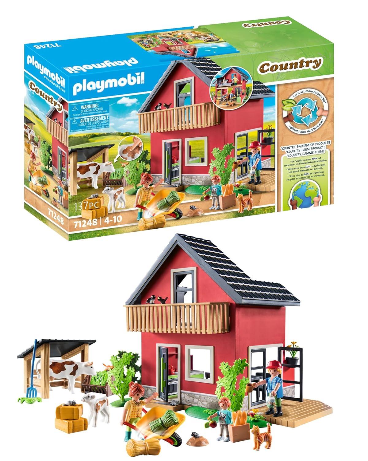Playmobil Country - Farmhouse w/ Outdoor Area