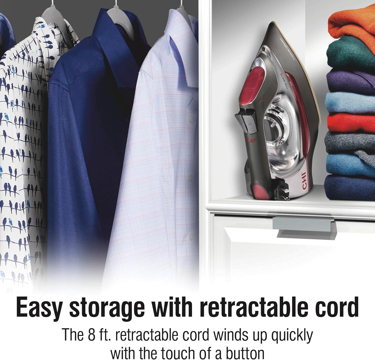 CHI CHI 1700 Watt Non Stick Soleplate Iron