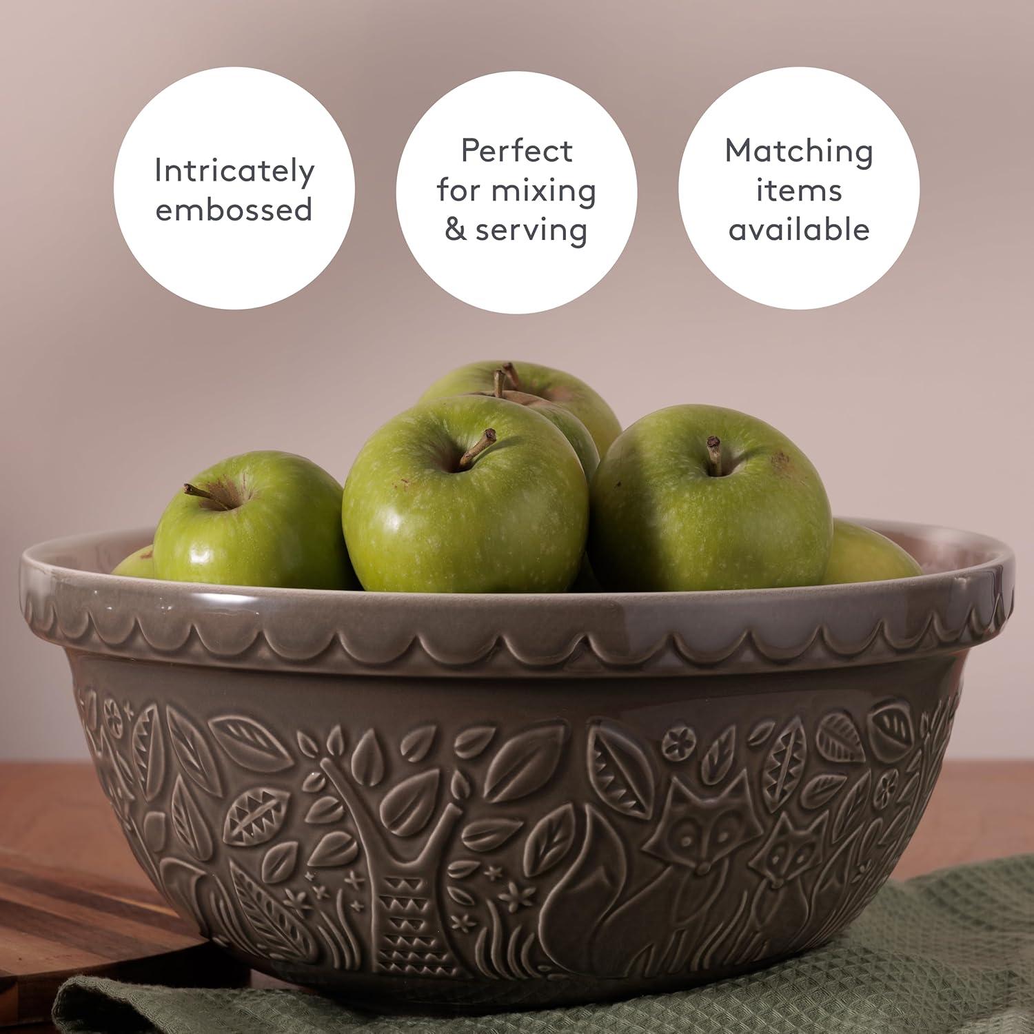 Mason Cash In The Forest Earthenware Mixing Bowl