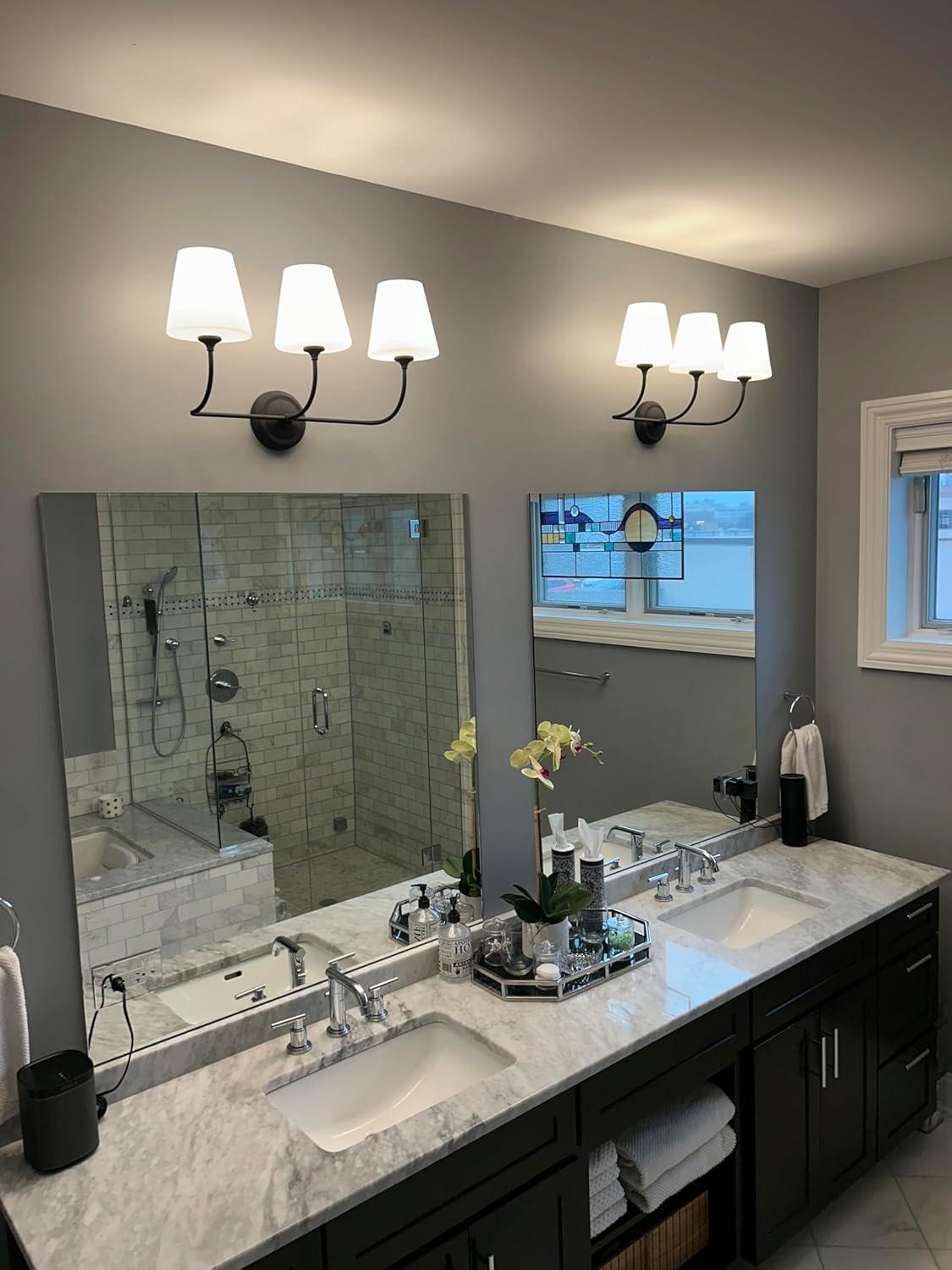 Crystorama Lighting - Bathroom Vanity - Sylvan 3 Light Bath Vanity in Classic