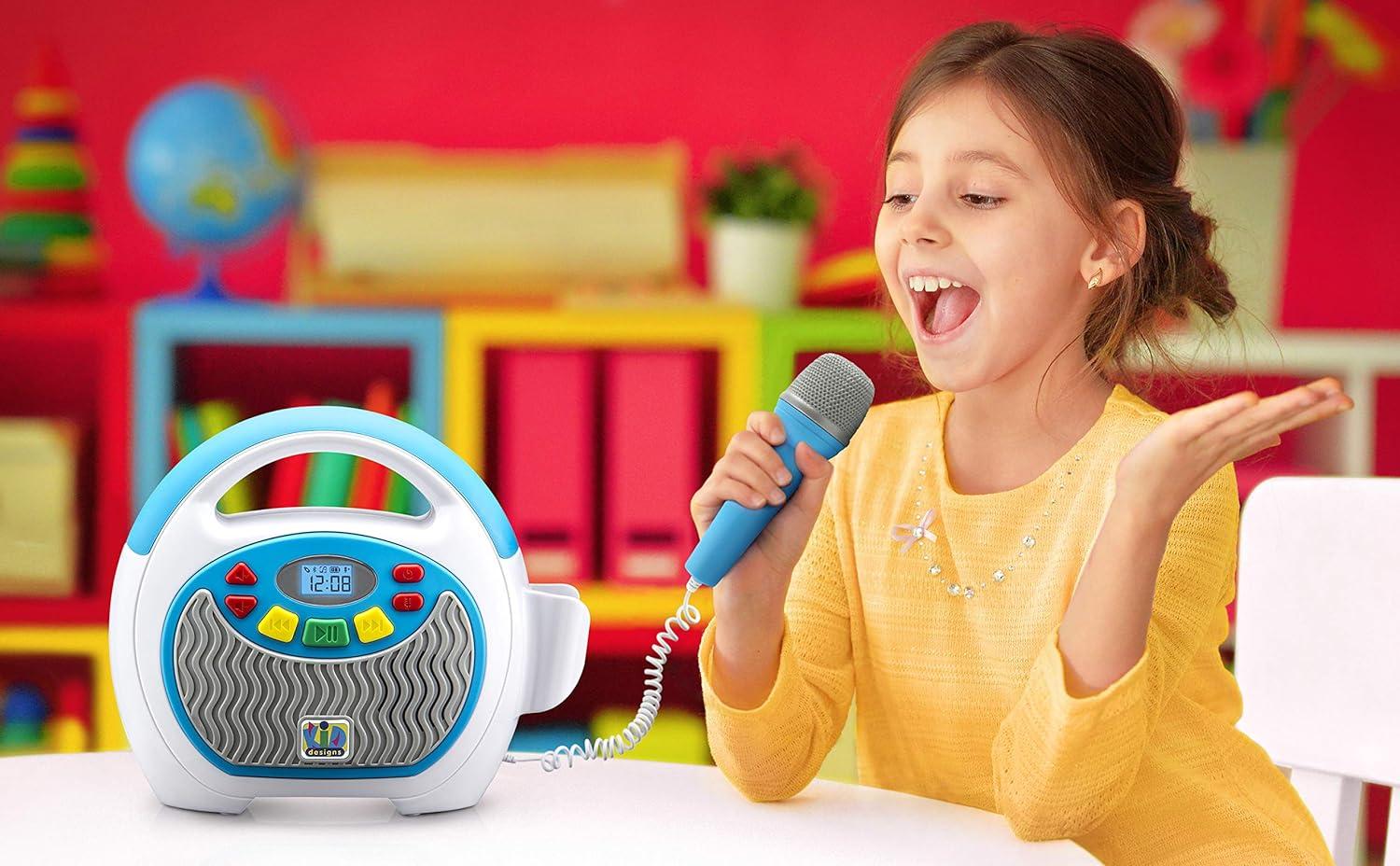 eKids Bluetooth Karaoke Player - Multicolor (KD-550.EMV1)