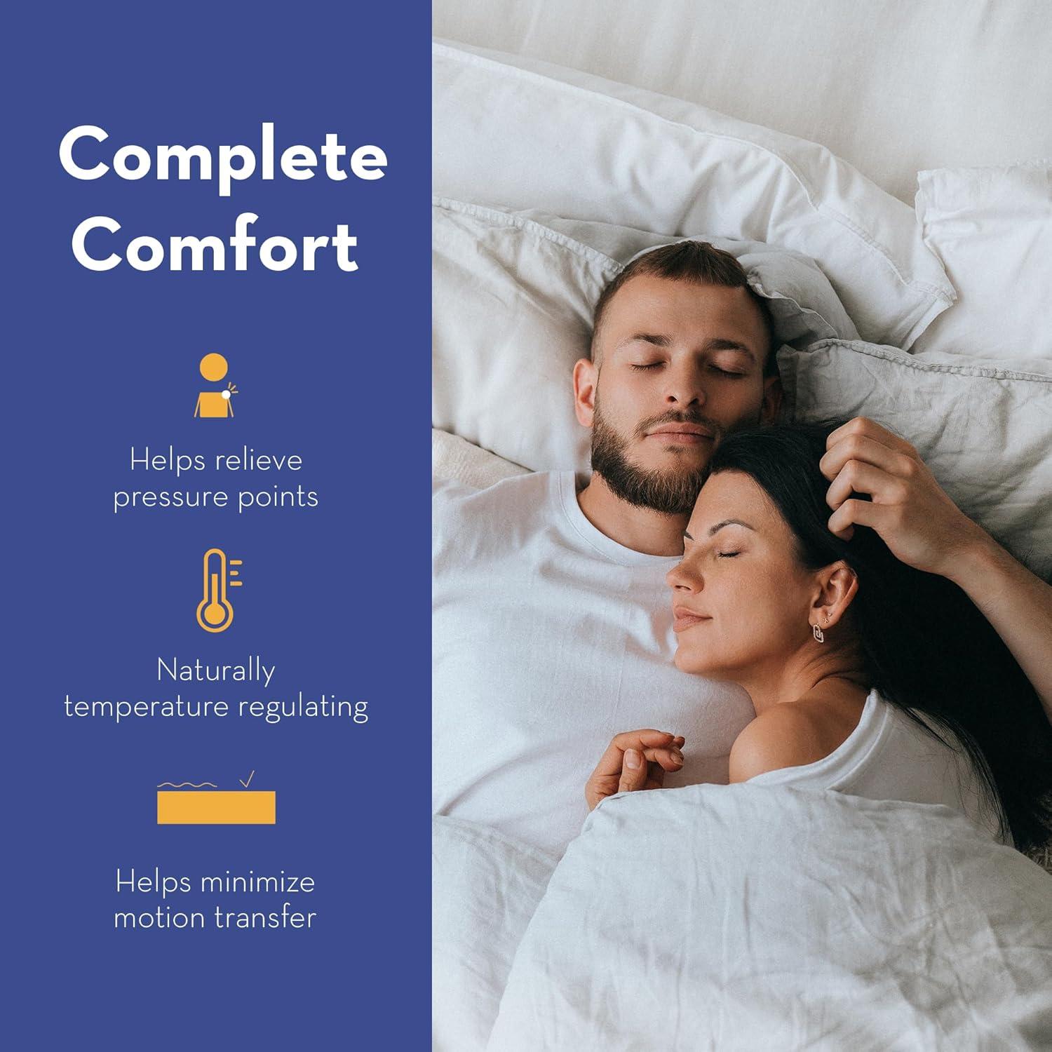 Serenia Sleep 10.5" GOTS Certified Organic Hybrid Latex & Coil Quilted Mattress