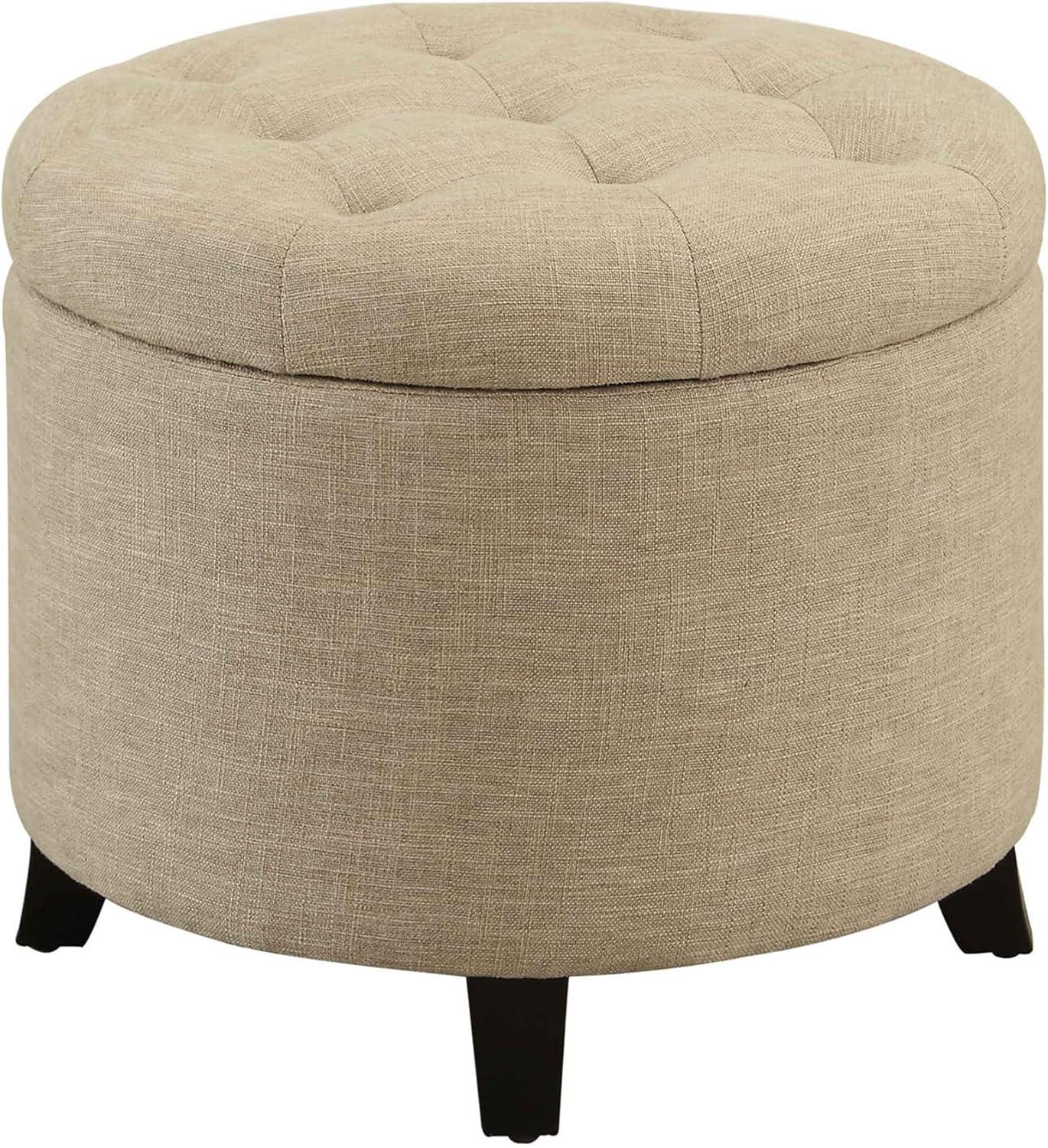 Convenience Concepts Designs4Comfort Round Ottoman