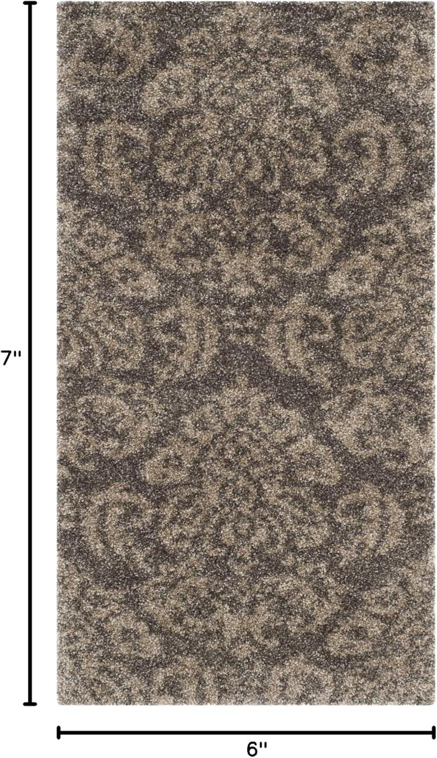 Florida Shag SG460 Power Loomed Rugs - Safavieh