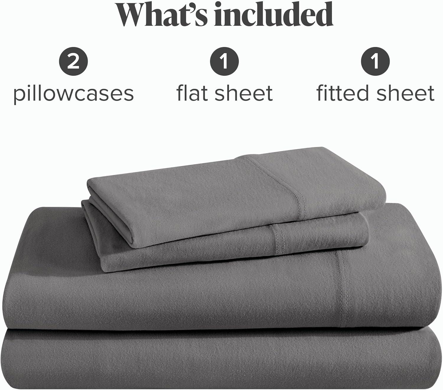 Bare Home Organic Cotton Jersey Sheet Set