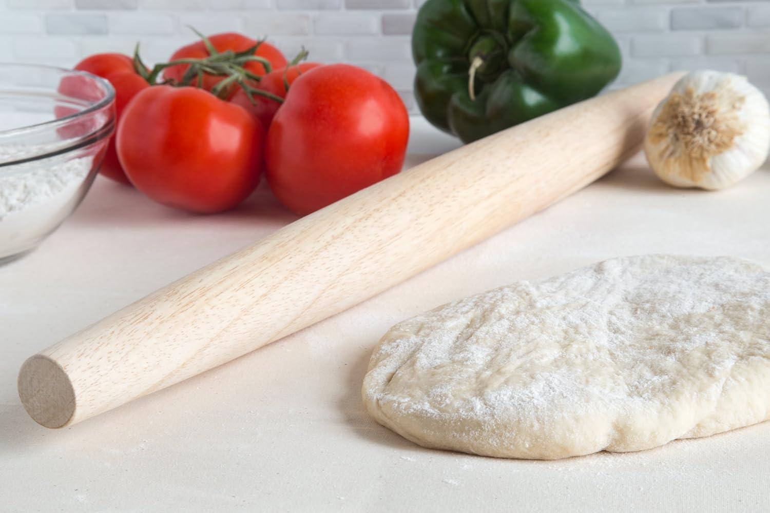 20-Inch Beechwood French Tapered Rolling Pin